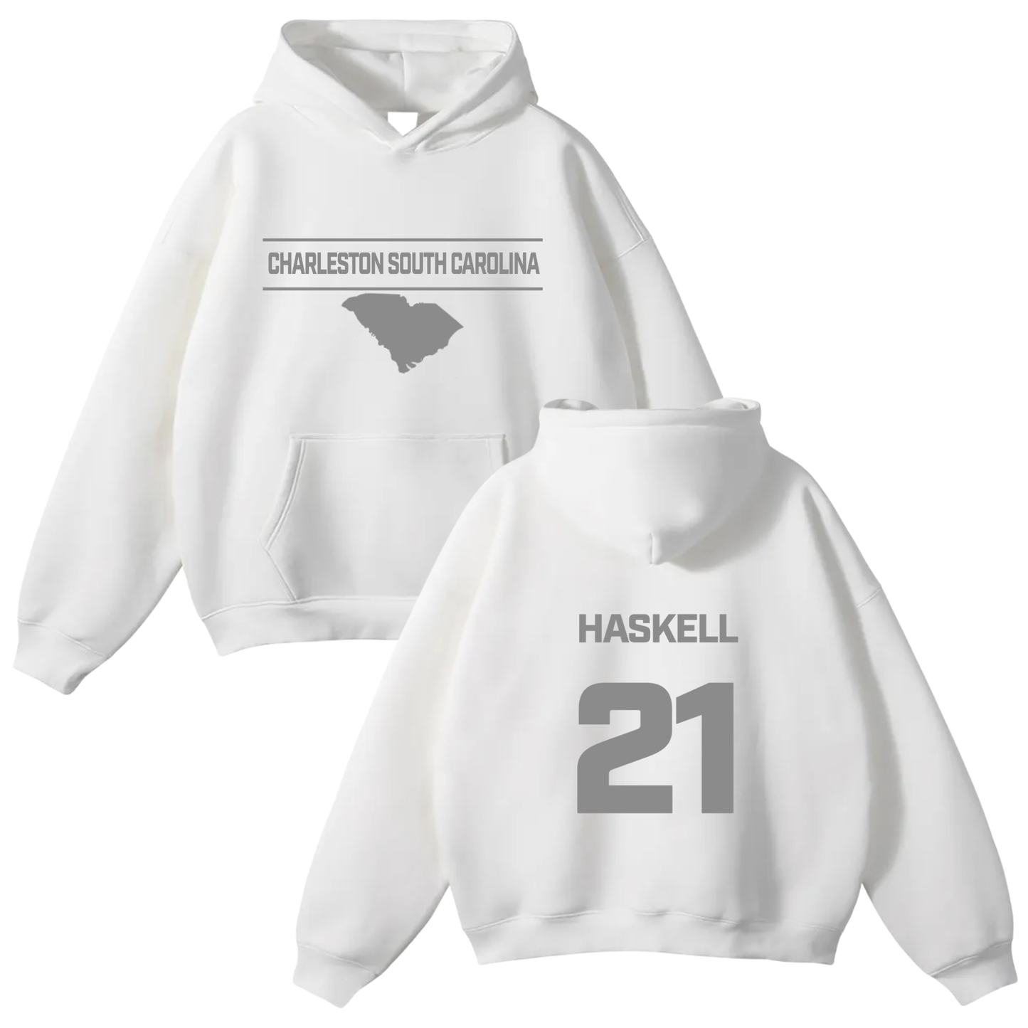 London Haskell Oversize Fleeced Hoodie