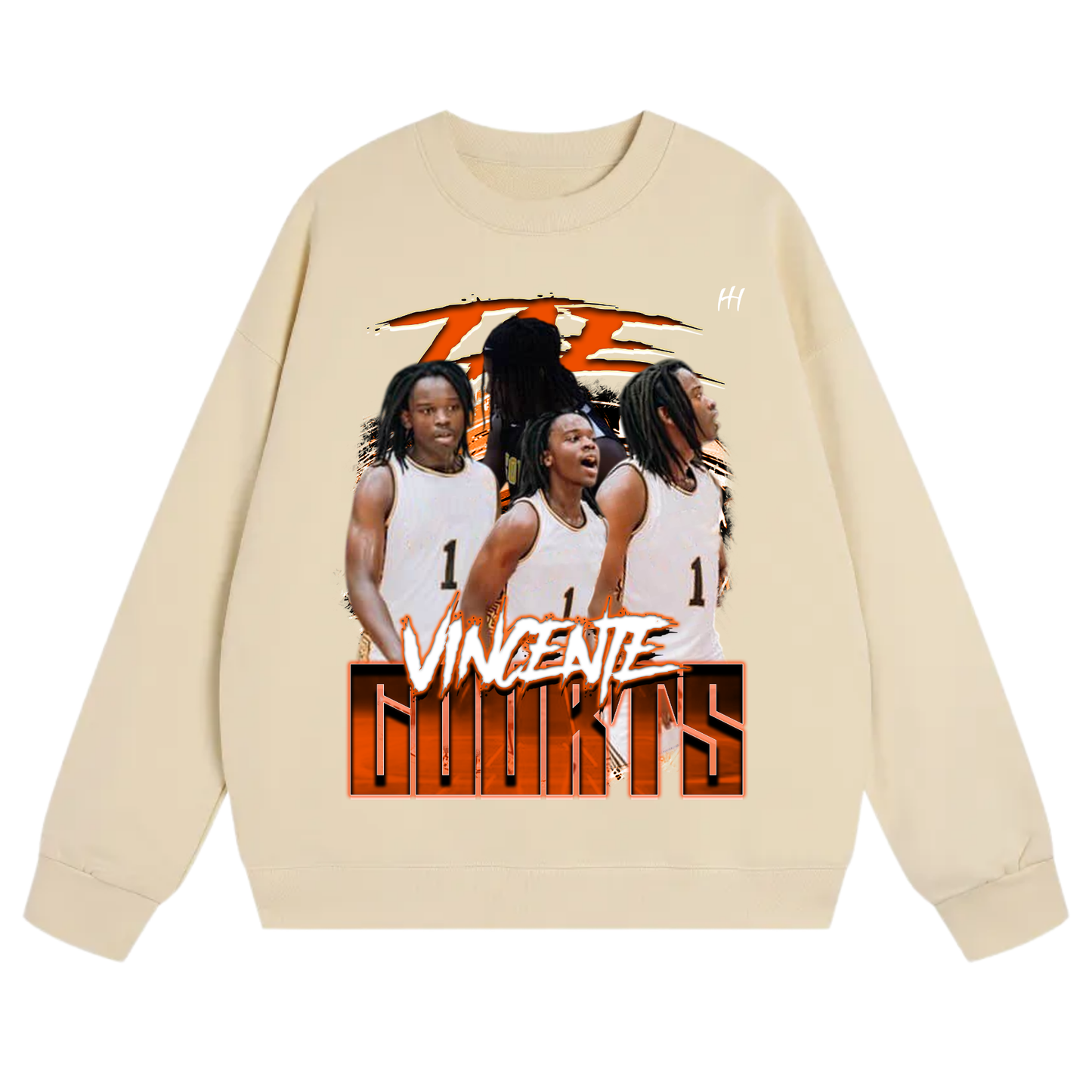 Vincente Courts Heavyweight Crewneck Sweatshirt