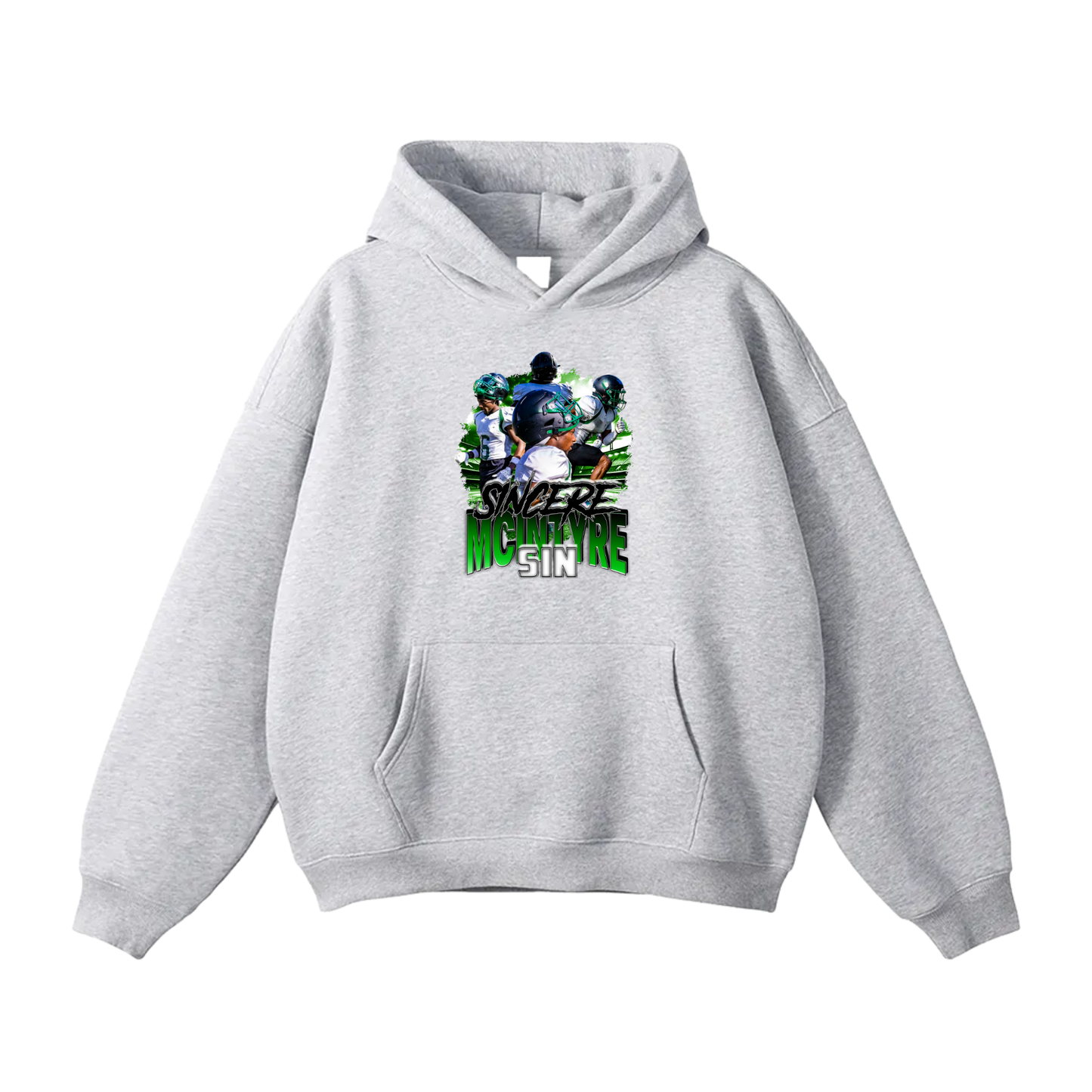 Sincere McIntyre Oversize Fleeced Hoodie