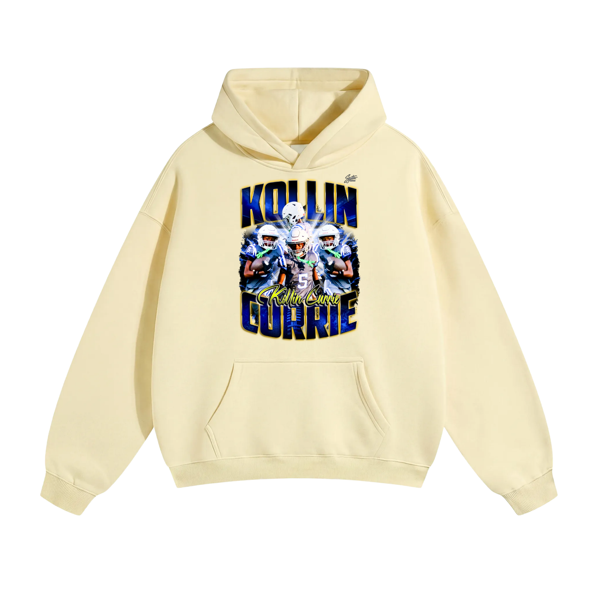 Kollin Currie Oversize Fleeced Hoodie