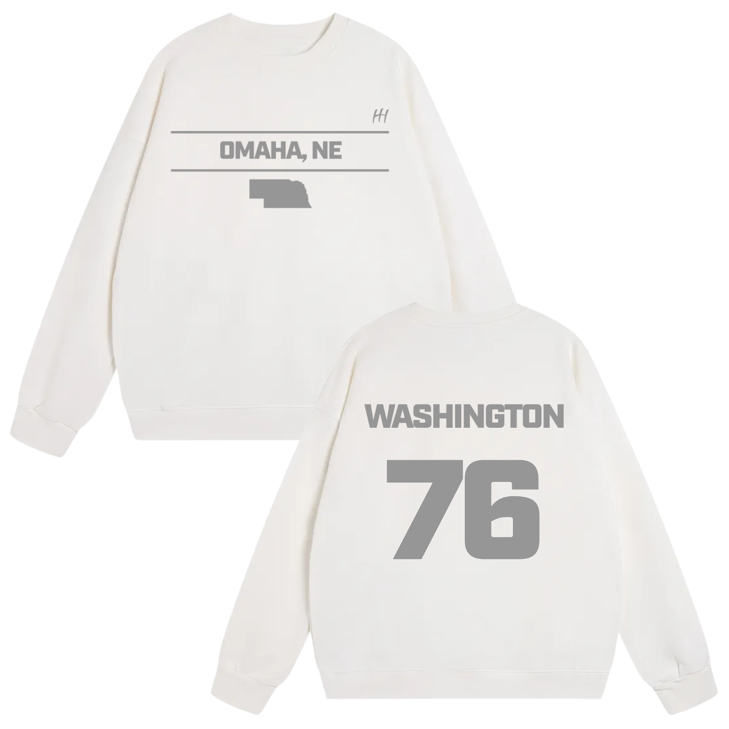 Kelvin Washington Heavyweight Crewneck Sweatshirt
