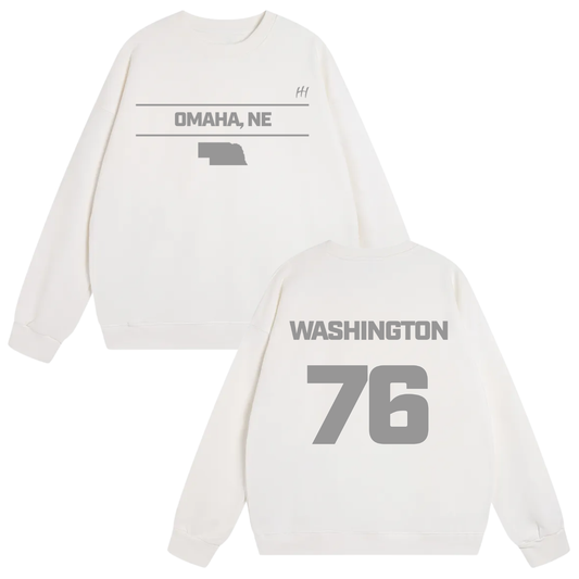 Kelvin Washington Heavyweight Crewneck Sweatshirt