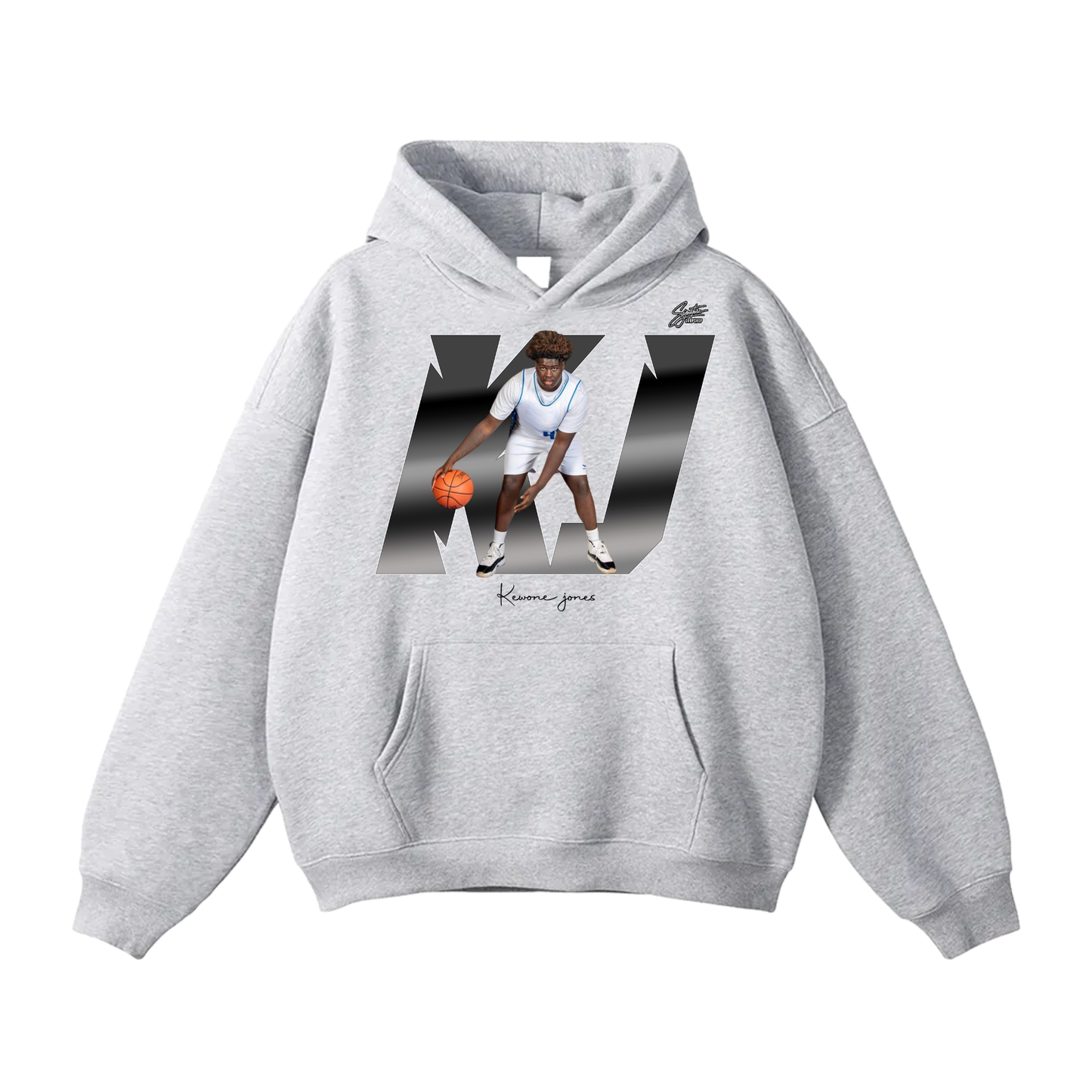 Kewone Jones Oversize Fleeced Hoodie