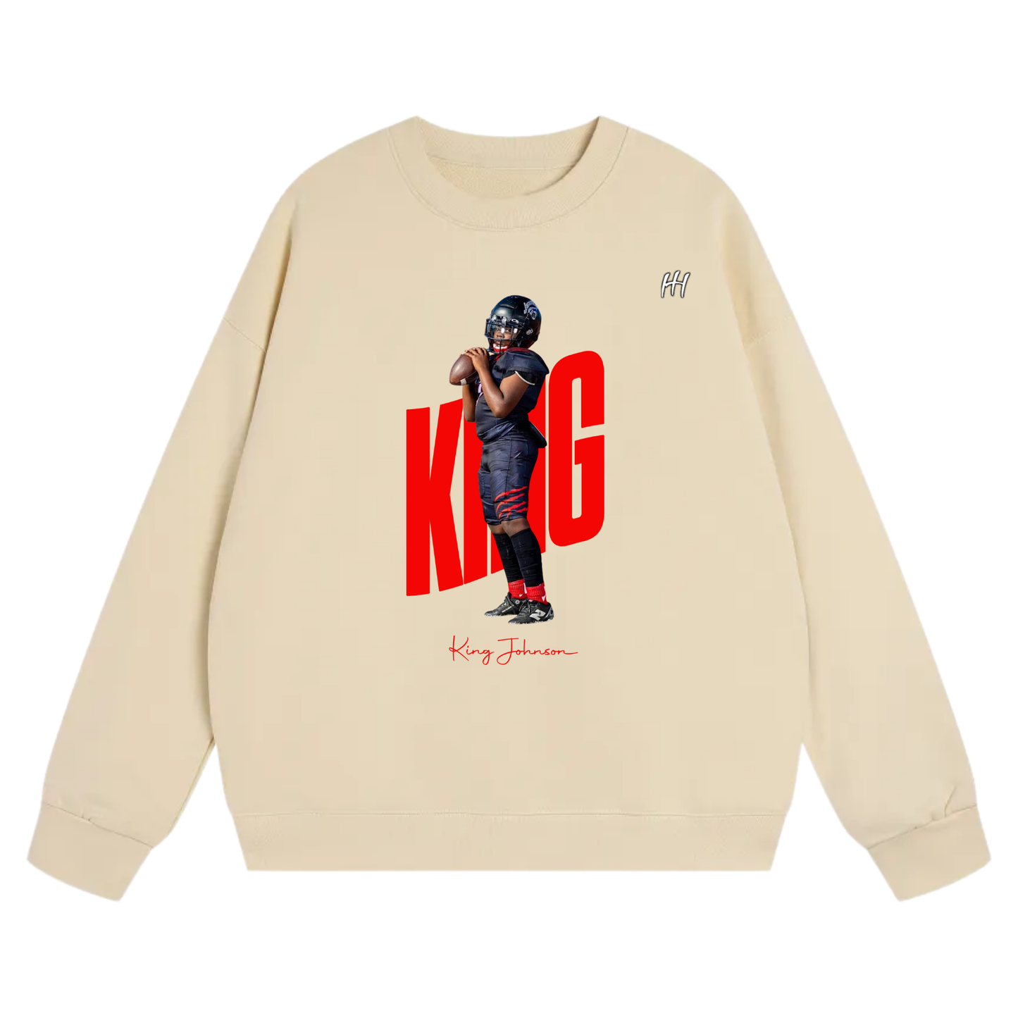 King Johnson Heavyweight Crewneck Sweatshirt
