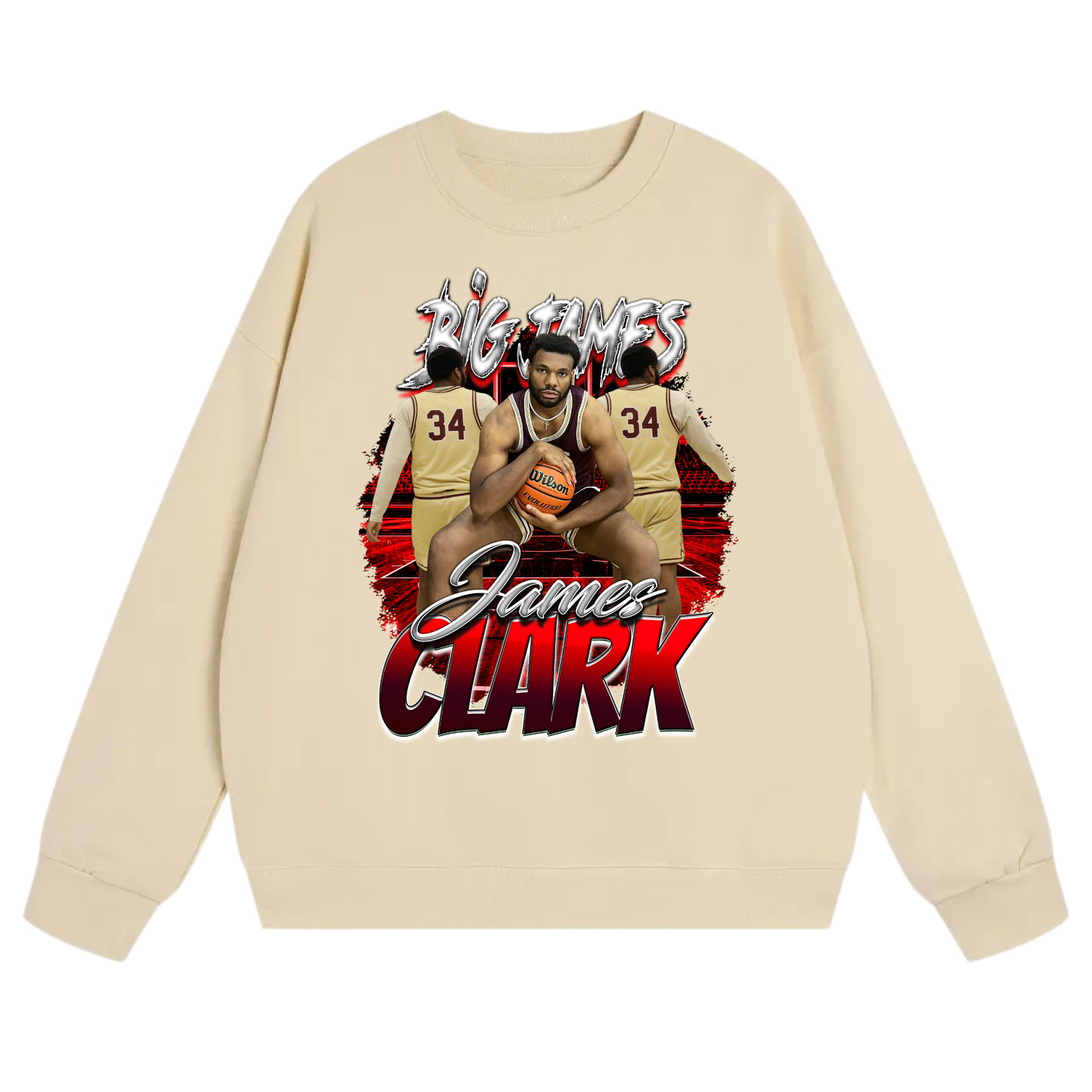 James Clark Heavyweight Crewneck Sweatshirt