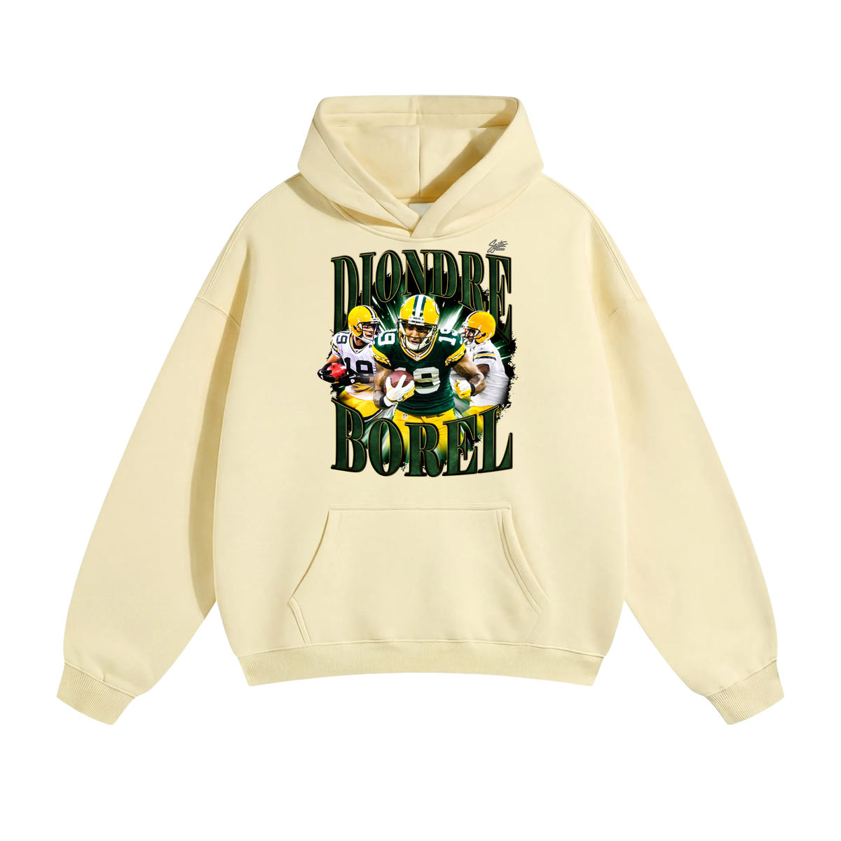 Diondre Borel Oversize Fleeced Hoodie