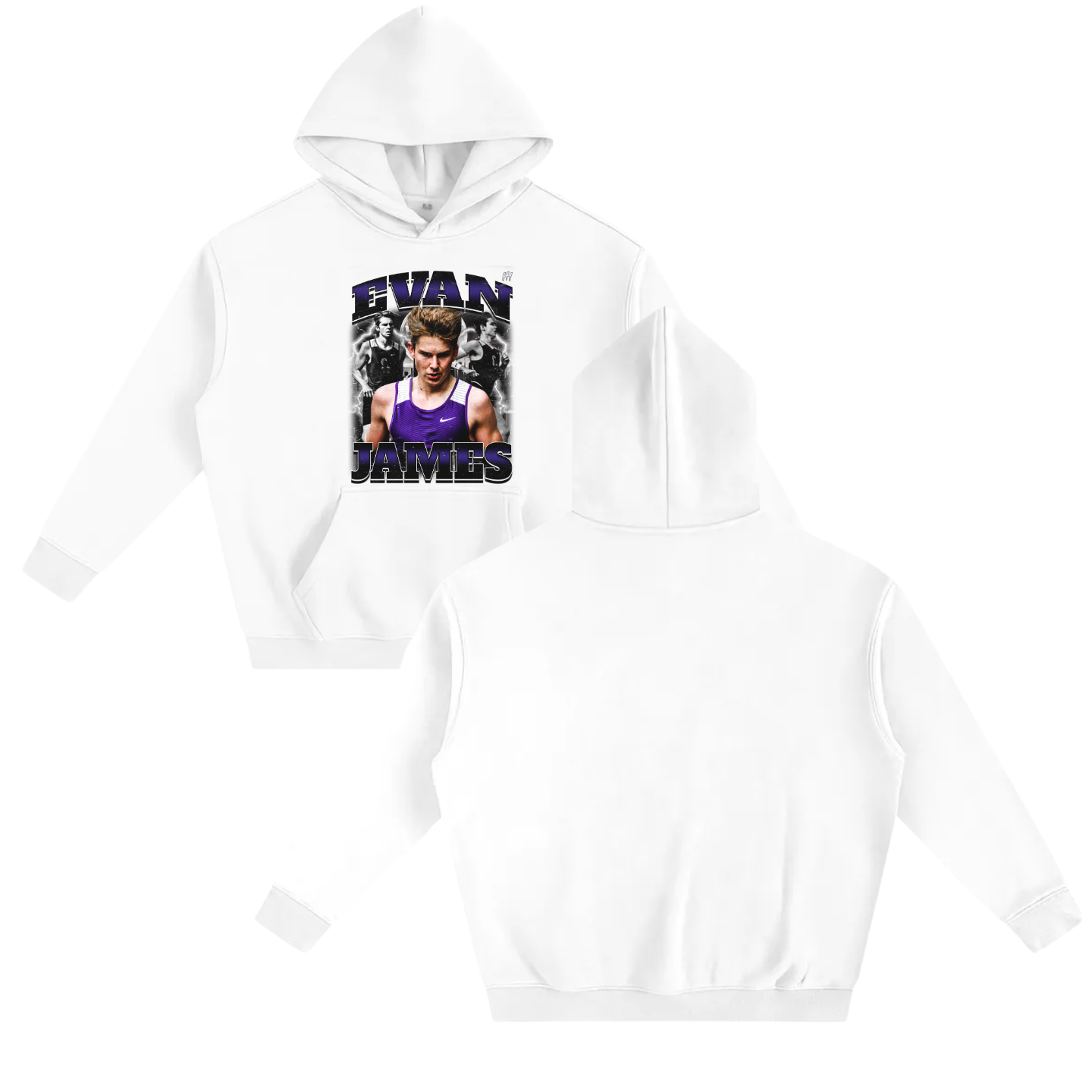 Evan James Oversize Fleeced Hoodie