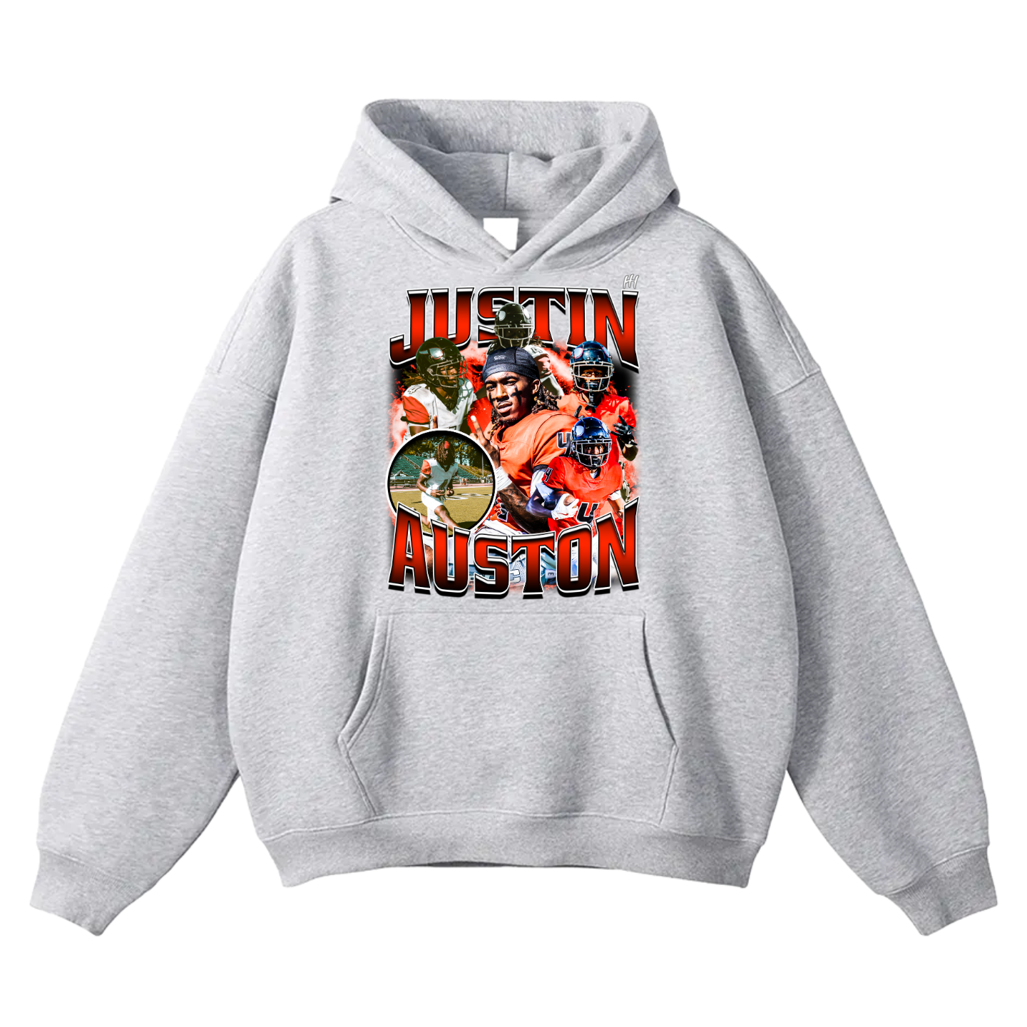 Justin Auston Oversize Fleeced Hoodie