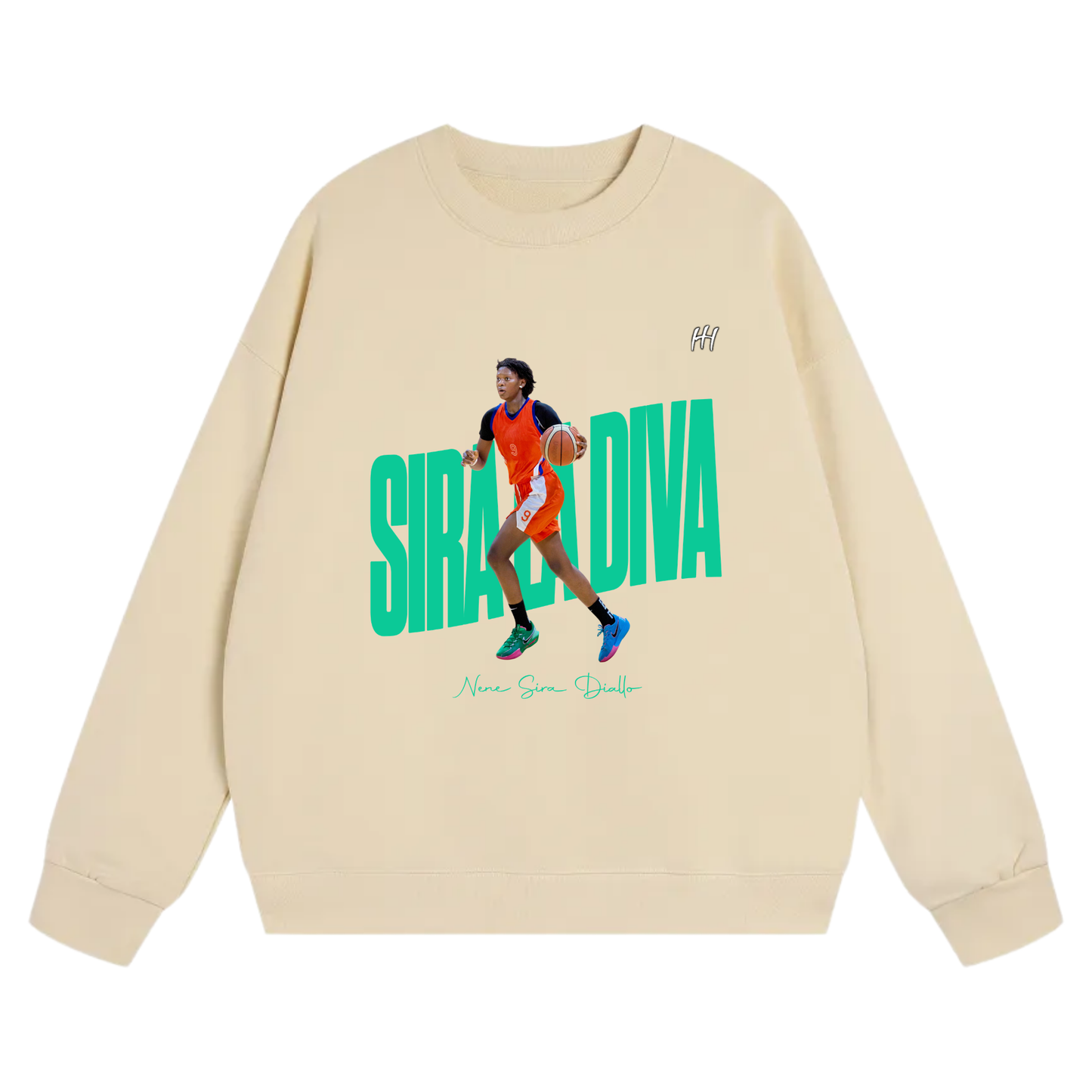 Néné Sira Diallo Heavyweight Crewneck Sweatshirt