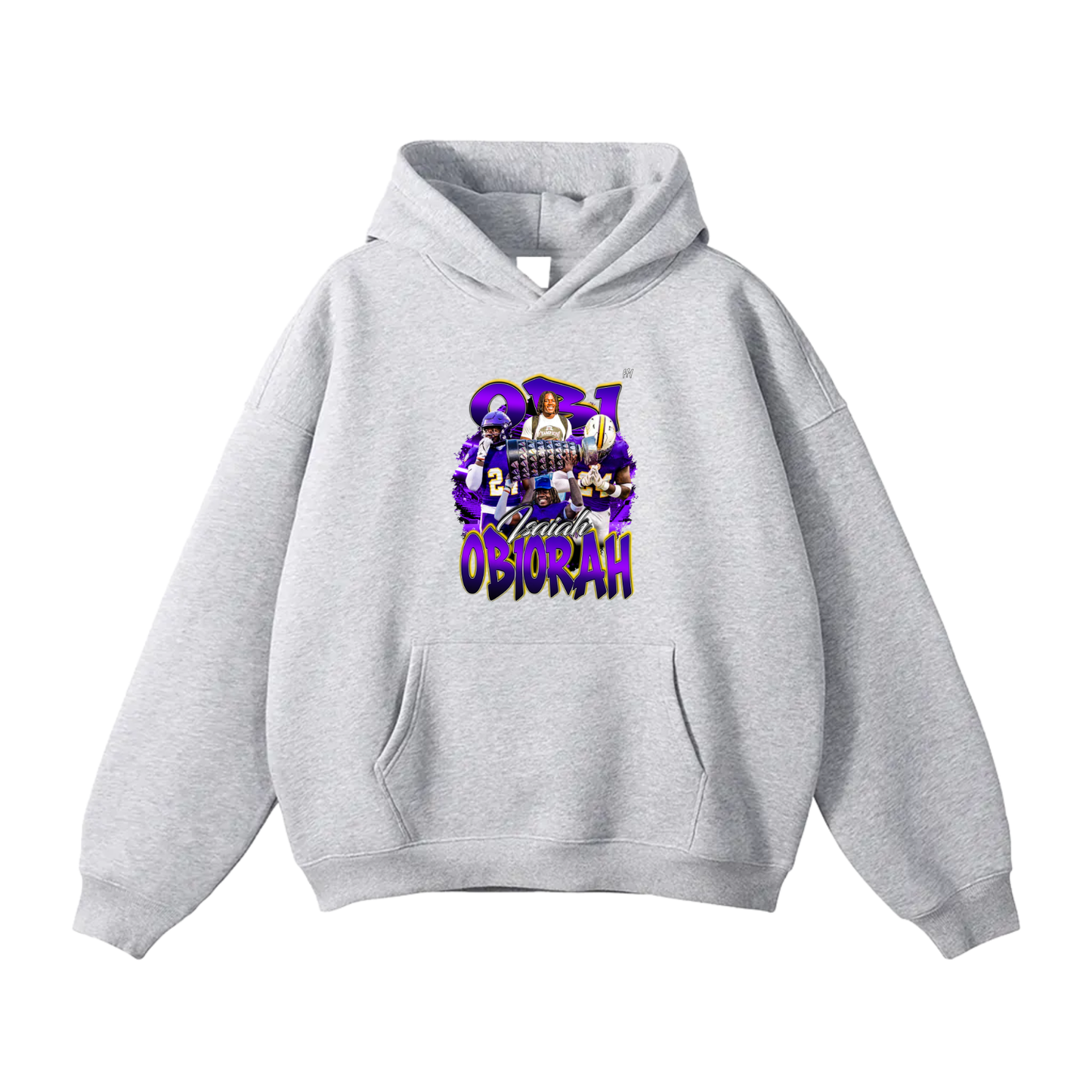Isaiah Obiorah Oversize Fleeced Hoodie