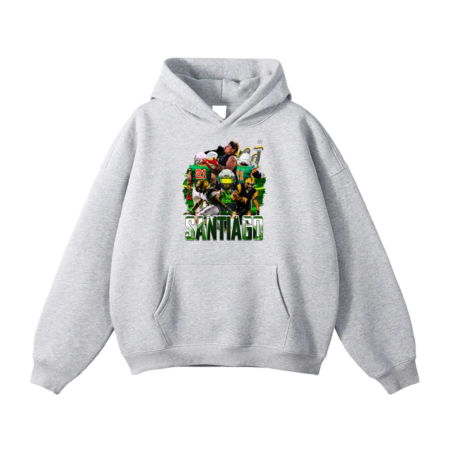AJ Santiago Oversize Fleeced Hoodie