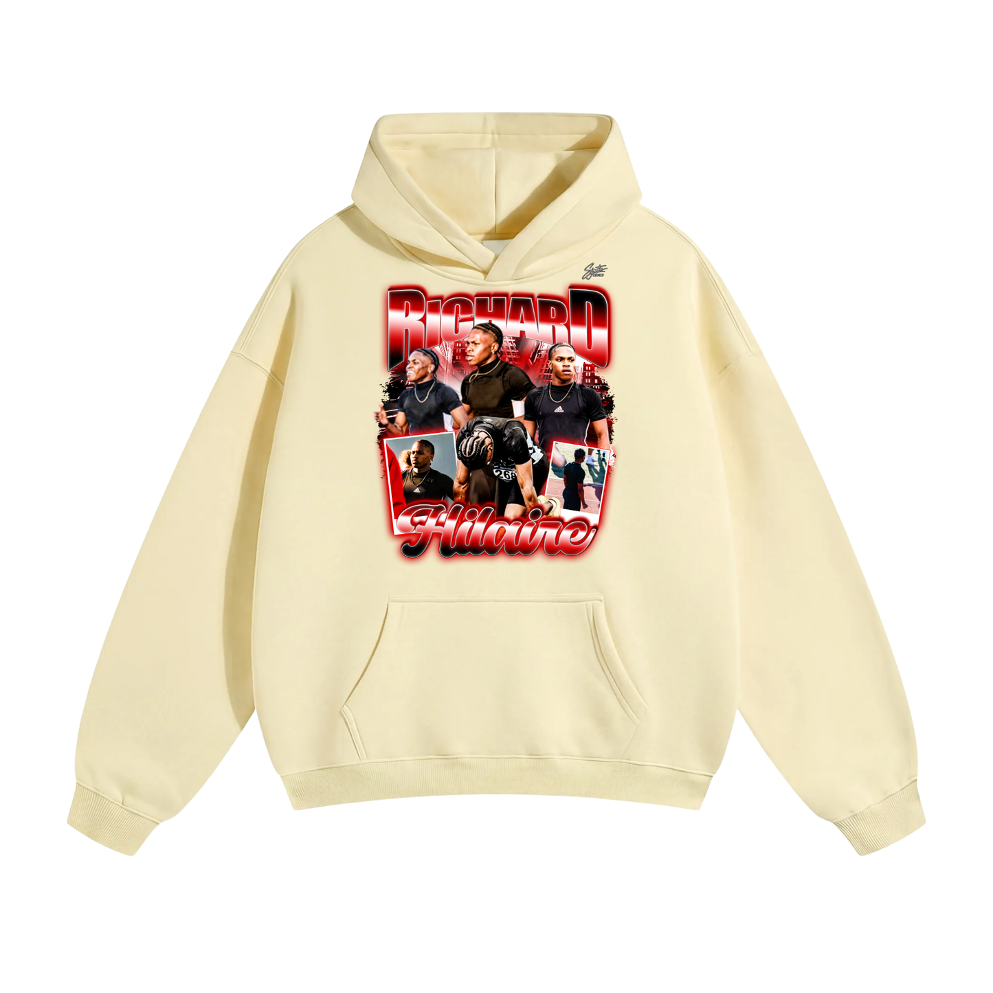 Richard Hilaire Oversize Fleeced Hoodie