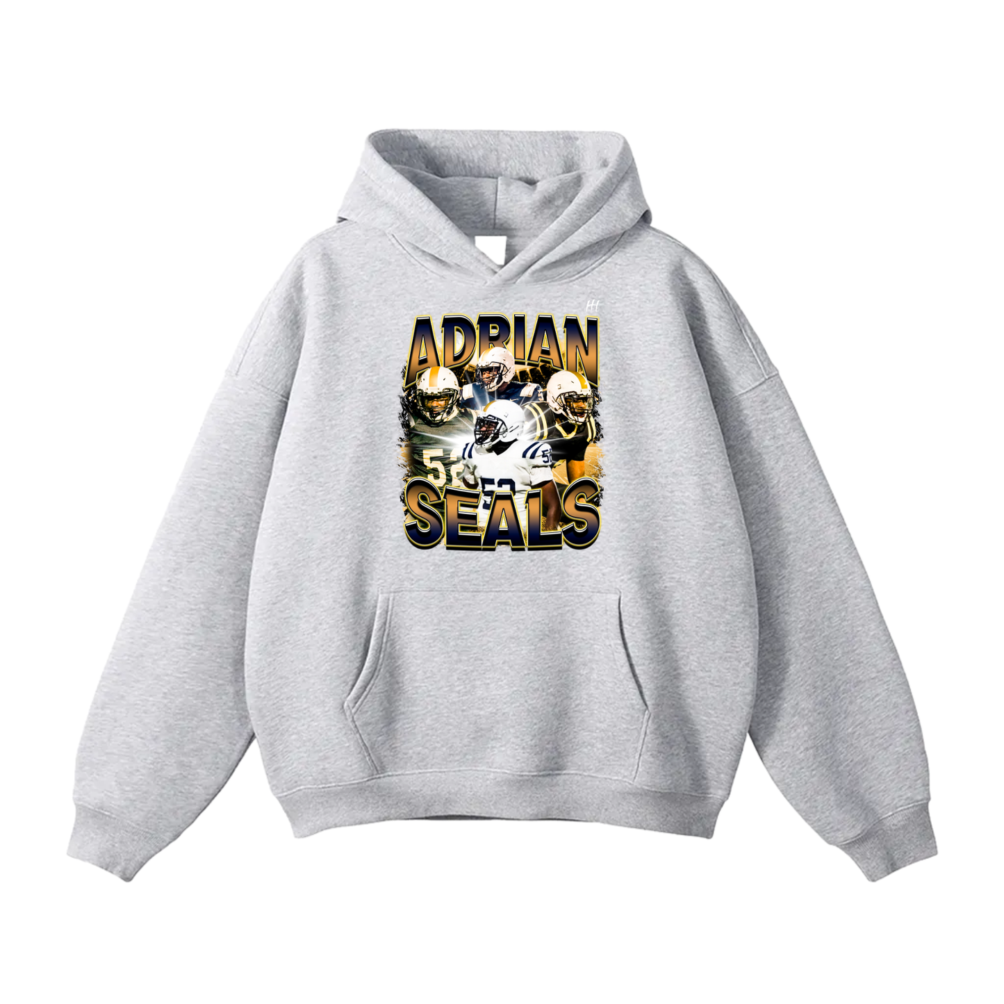 Adrian Seals Oversize Fleeced Hoodie