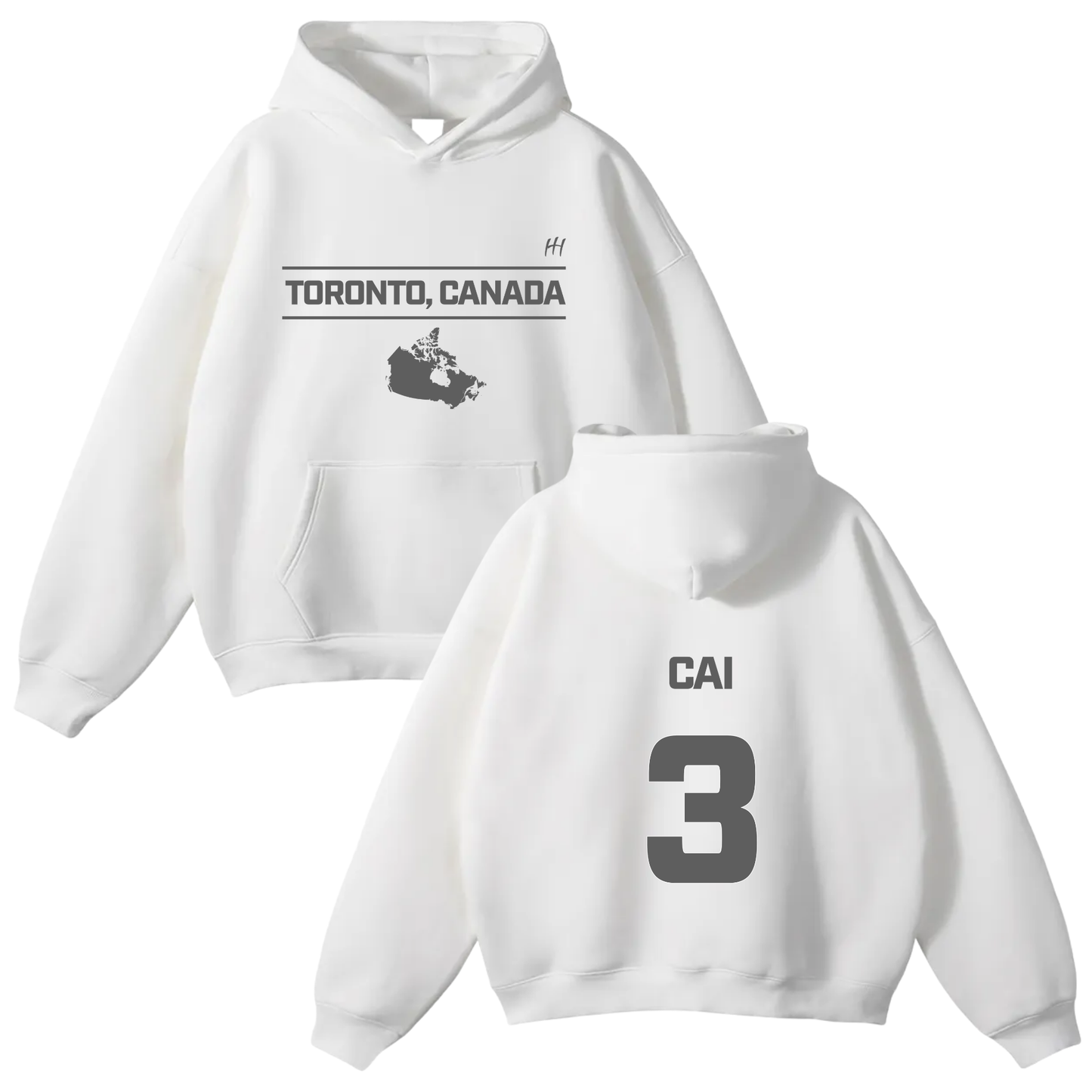 Cai Canon Cameron Oversize Fleeced Hoodie
