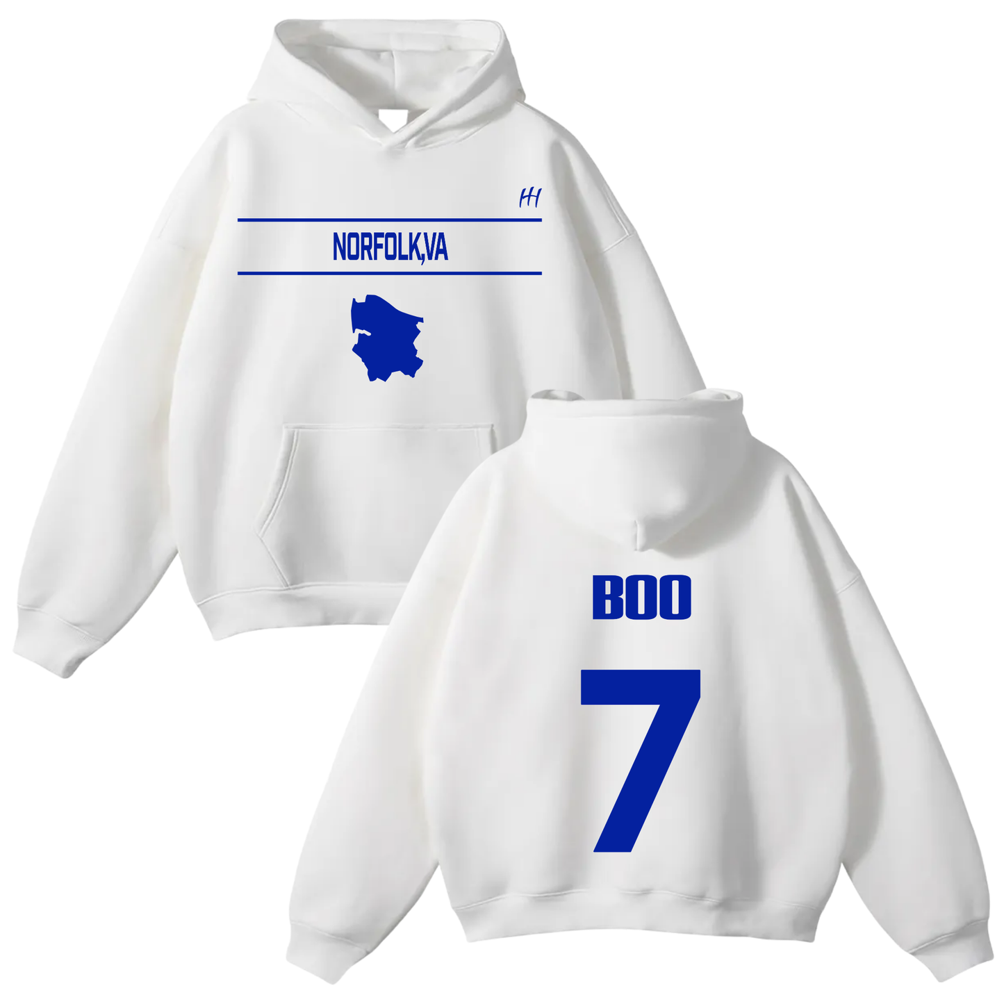 Jamil Gordon Oversize Fleeced Hoodie