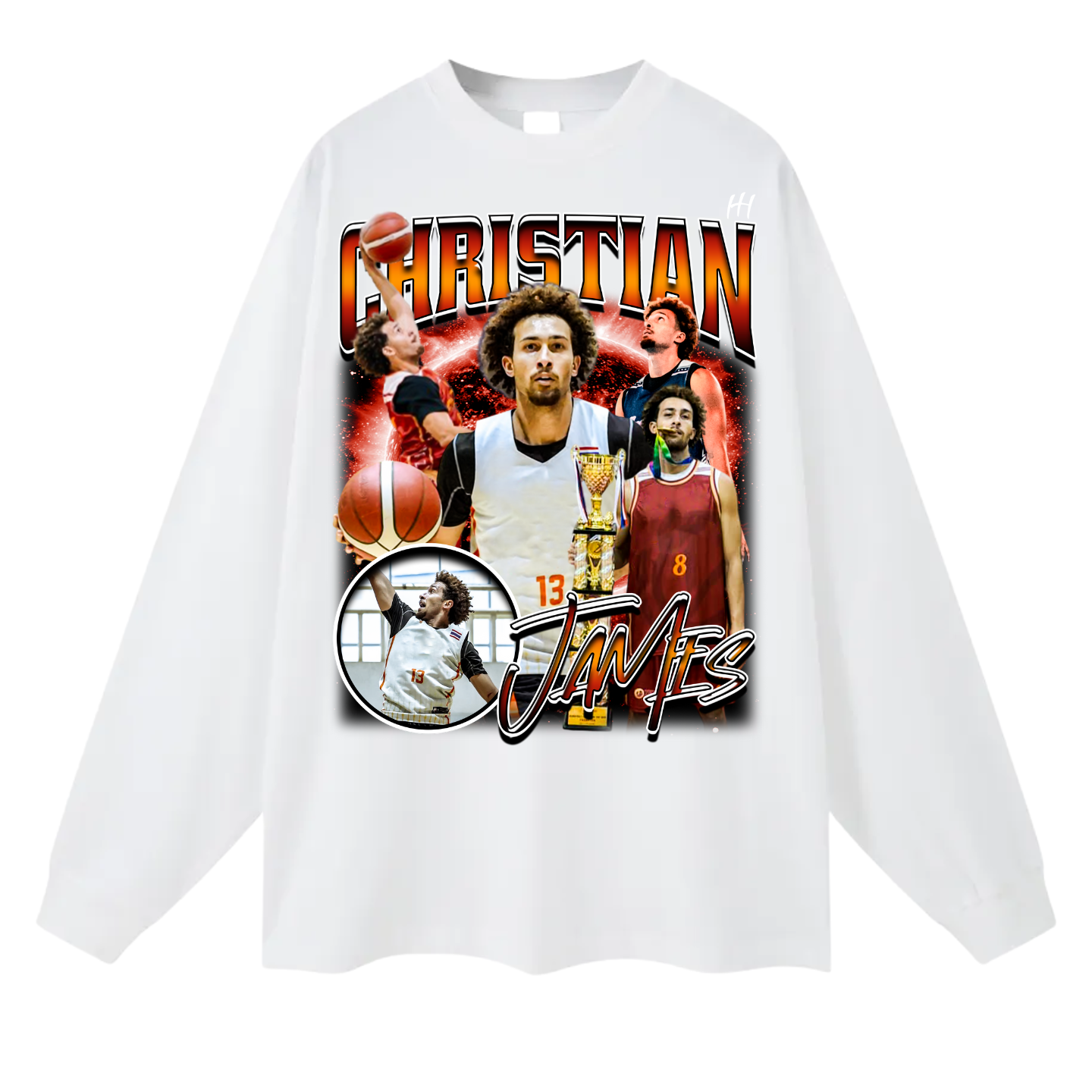 Christian James Long Sleeve Tee