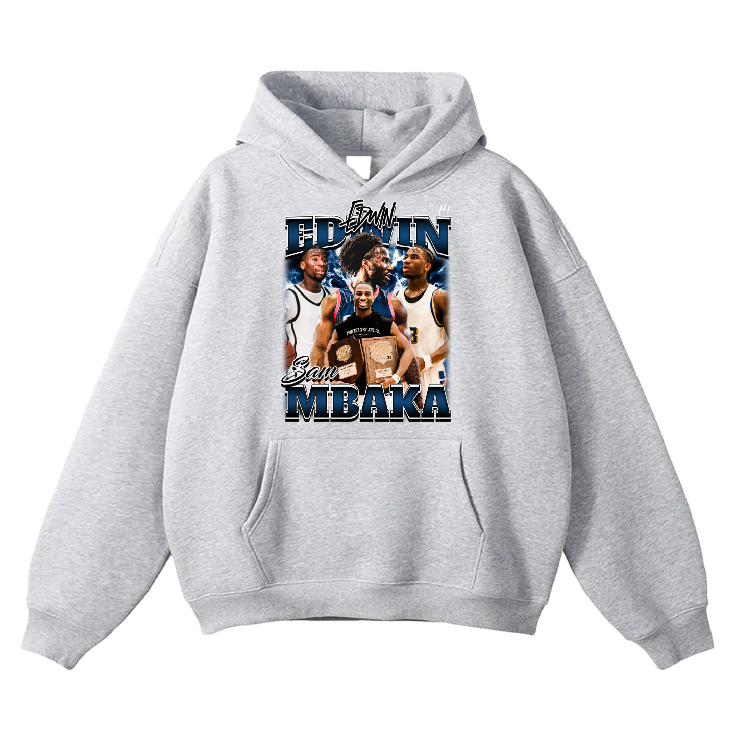 EDWIN SAM MBAKA Oversize Fleeced Hoodie