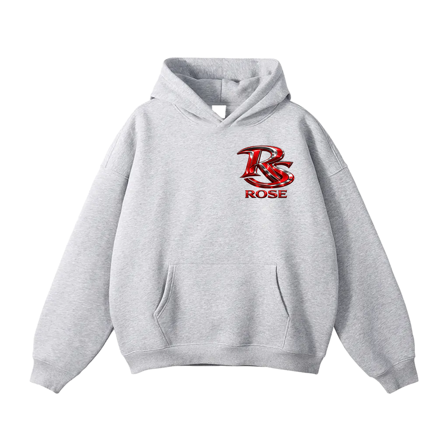 Ahmare Rose Oversize Fleeced Hoodie