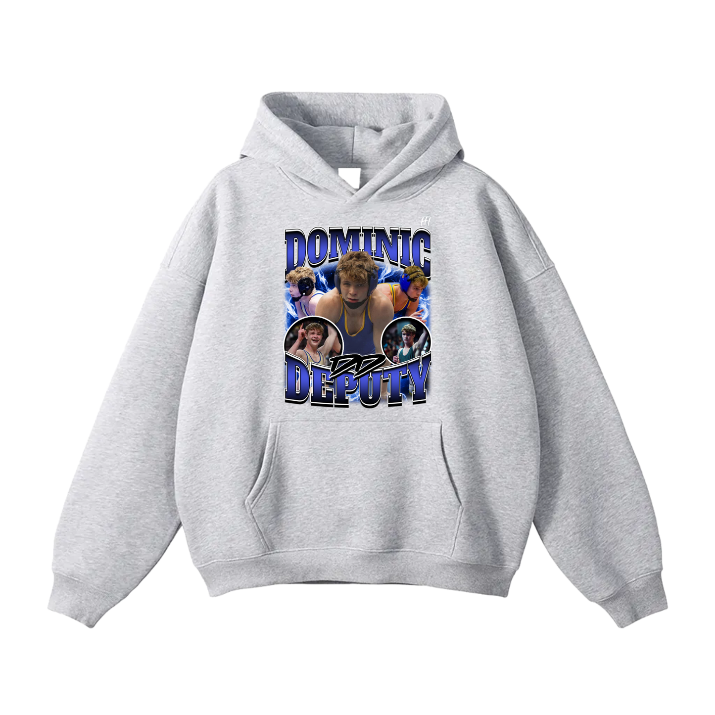 Dominic Deputy Oversize Fleeced Hoodie