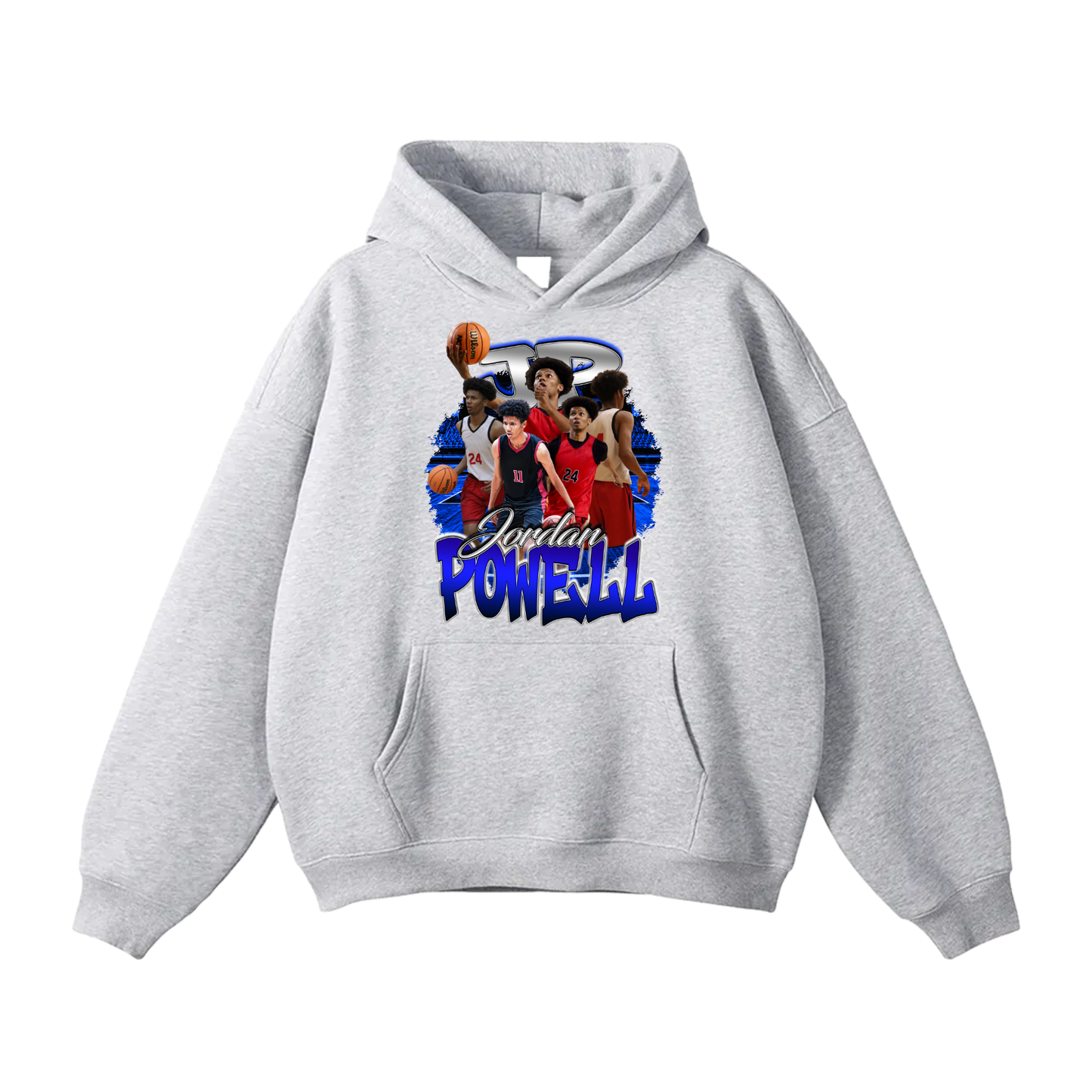 Jordan Powell Oversize Fleeced Hoodie