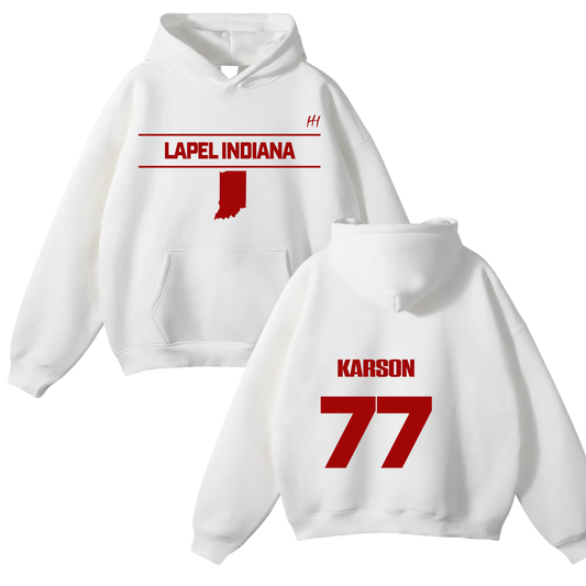 Karson Kinsinger Oversize Fleeced Hoodie