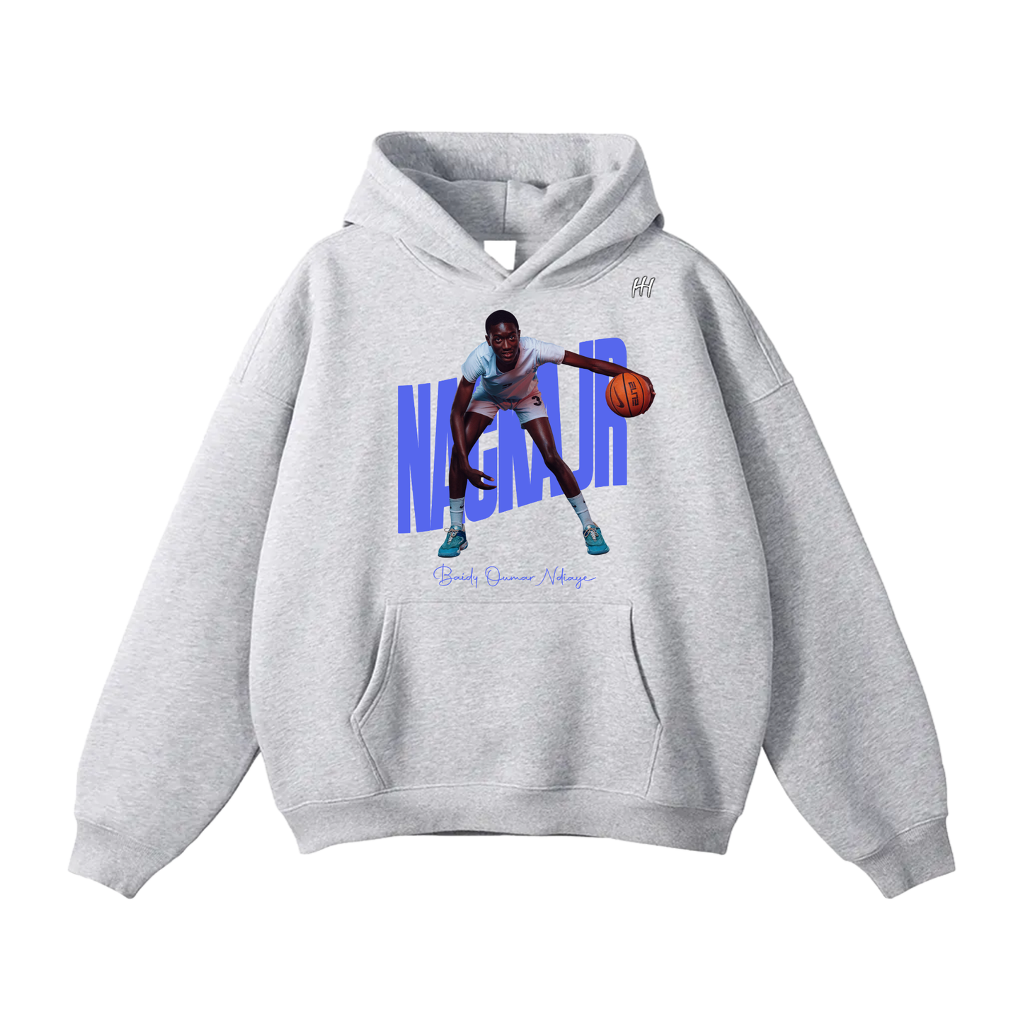 Baïdy Oumar Ndiaye Oversize Fleeced Hoodie