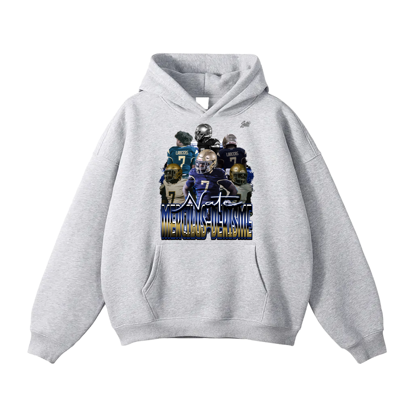 Nate Mercilus Derisme Oversize Fleeced Hoodie