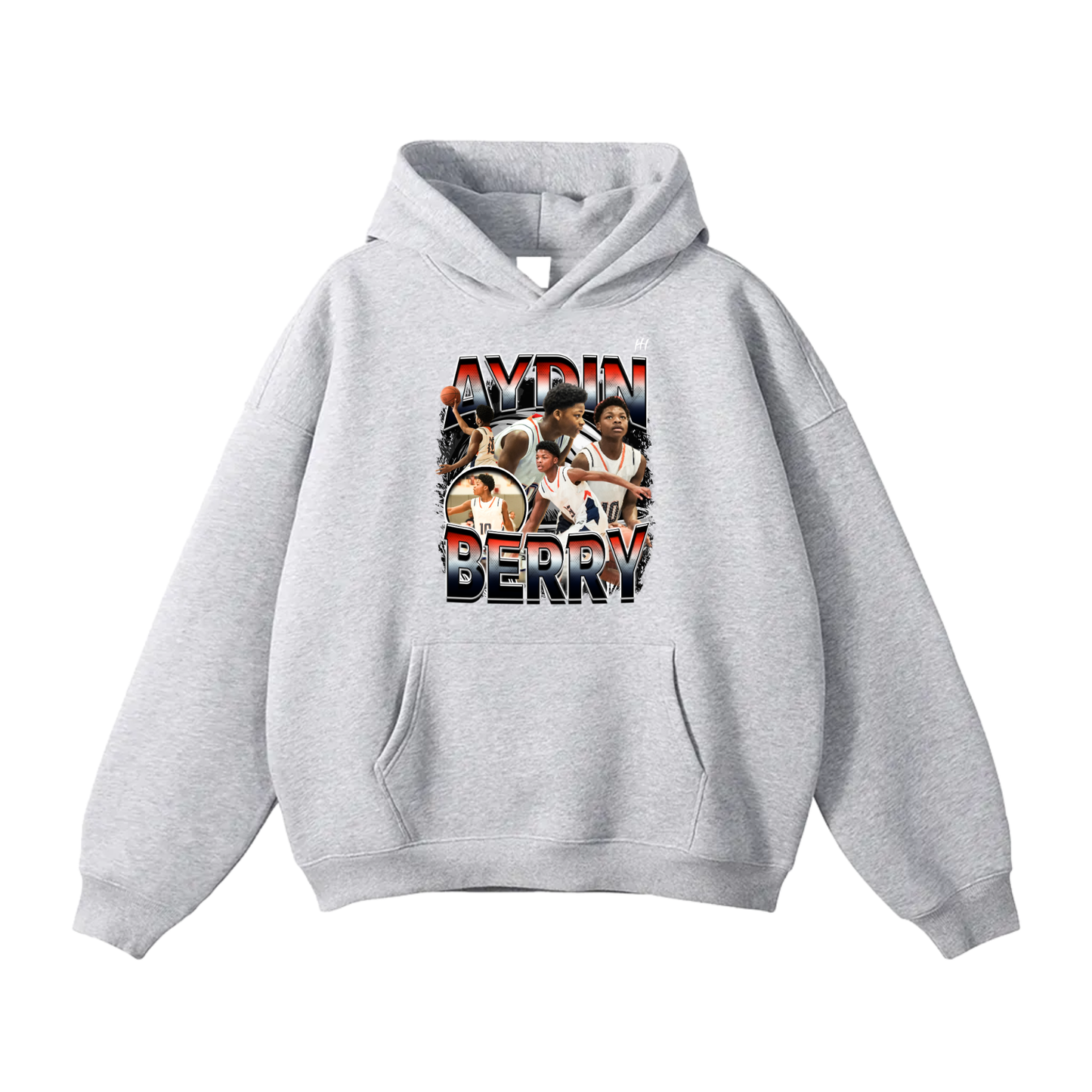 Aydin Berry Oversize Fleeced Hoodie