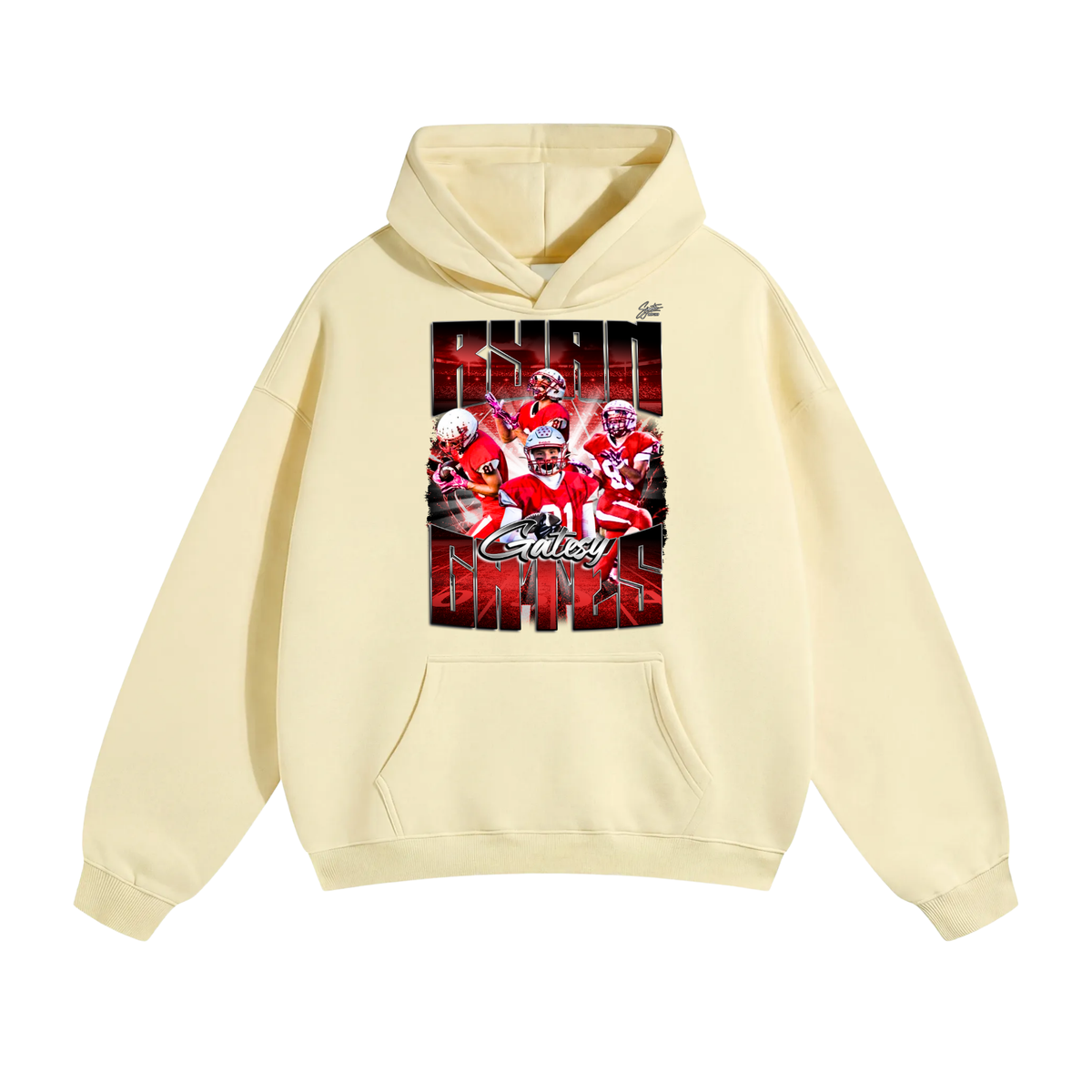 Ryan Gates Oversize Fleeced Hoodie