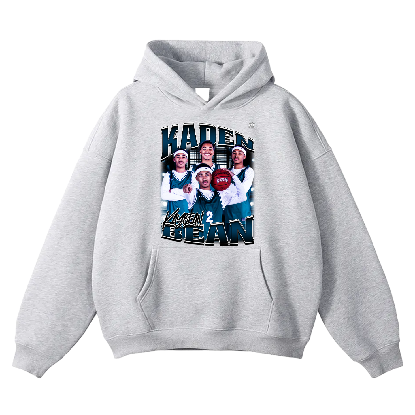 Kaden Bean Oversize Fleeced Hoodie