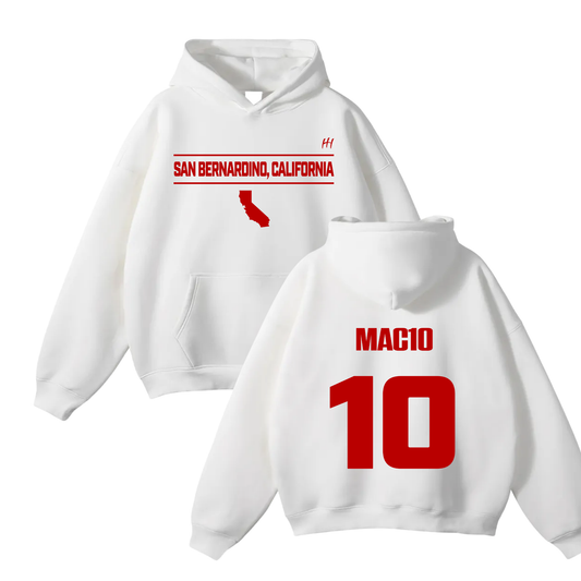 Emmanuel Mclemore Oversize Fleeced Hoodie