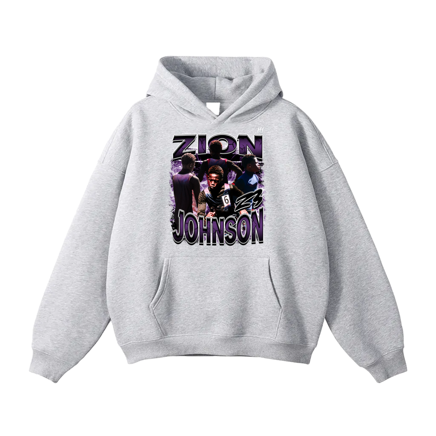 Zion Johnson Oversize Fleeced Hoodie