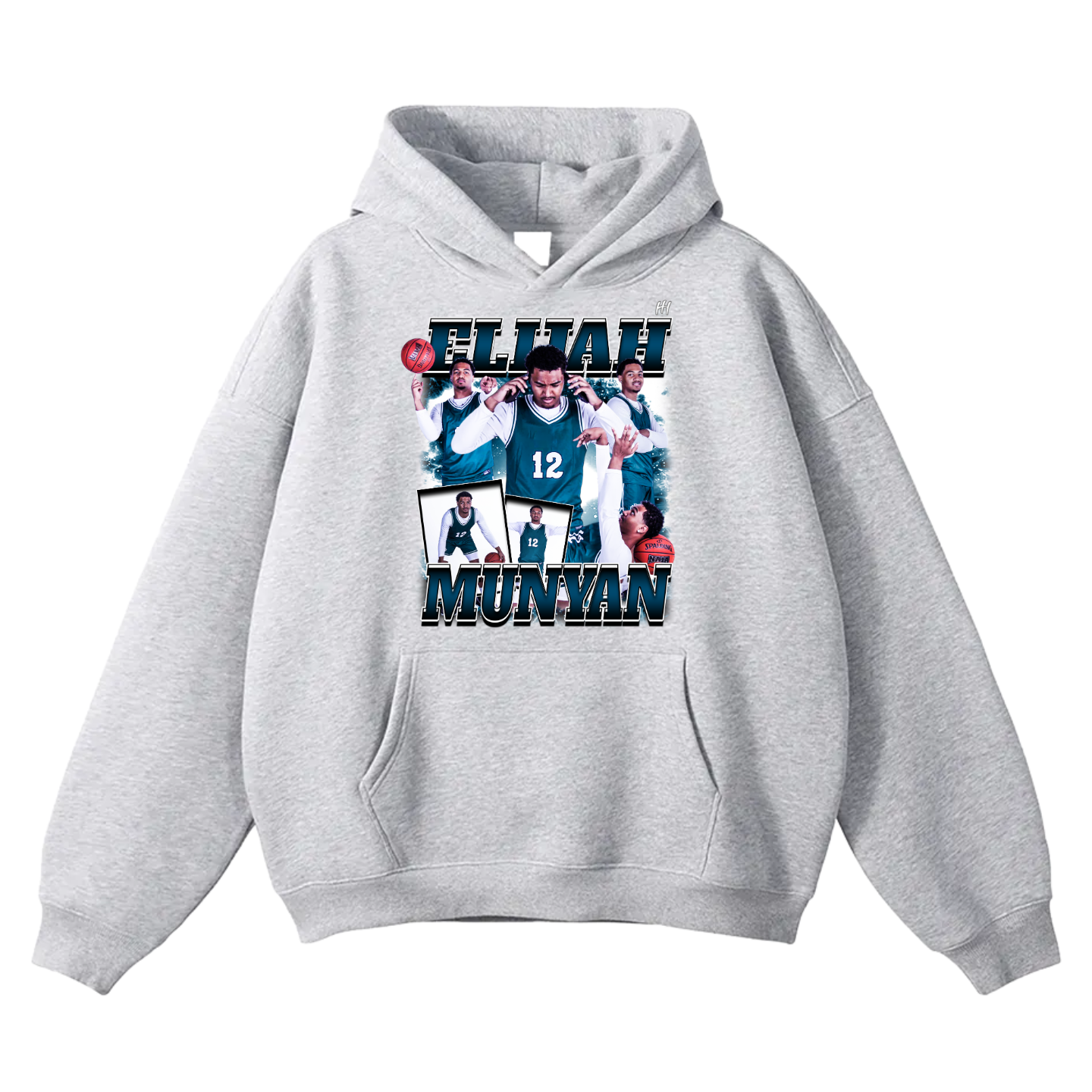 Elijah Munyan Oversize Fleeced Hoodie