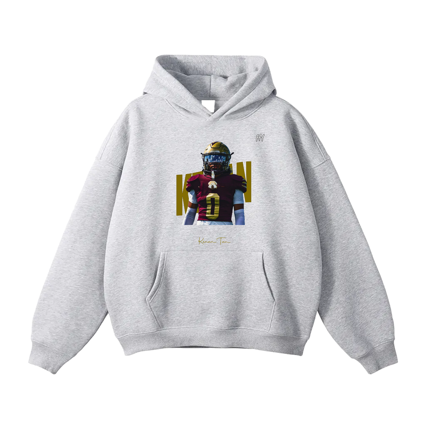 Kenan Tan Oversize Fleeced Hoodie