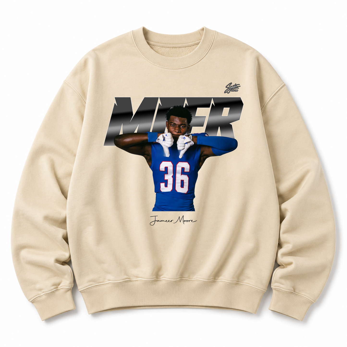 Jameer Moore Crewneck Sweatshirt