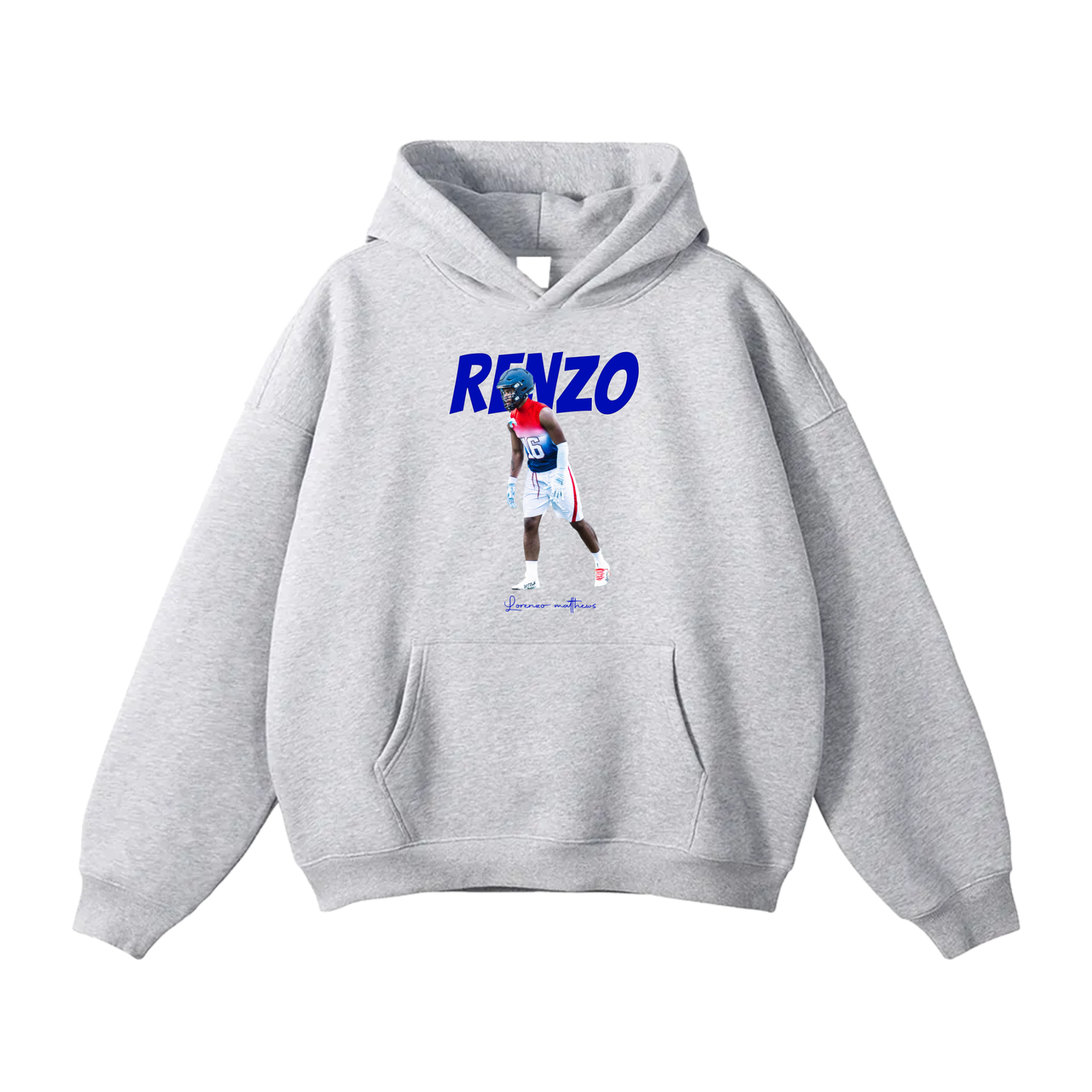 Lorenzo Matthews Oversize Fleeced Hoodie
