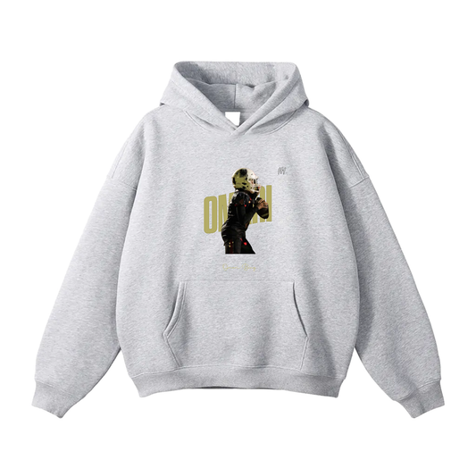Omari Bing Oversize Fleeced Hoodie