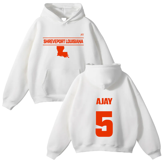Adrian Jefferson Oversize Fleeced Hoodie