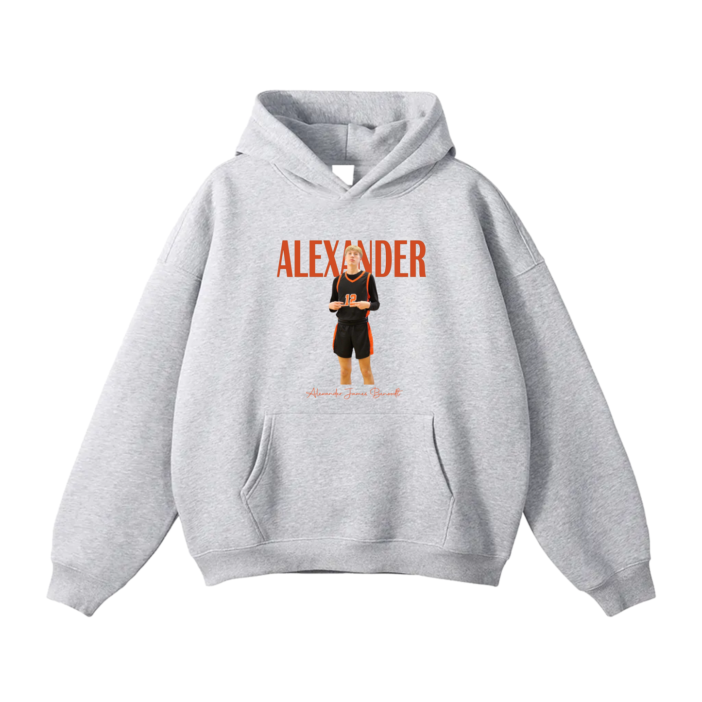 Alexander James Benoodt Oversize Fleeced Hoodie
