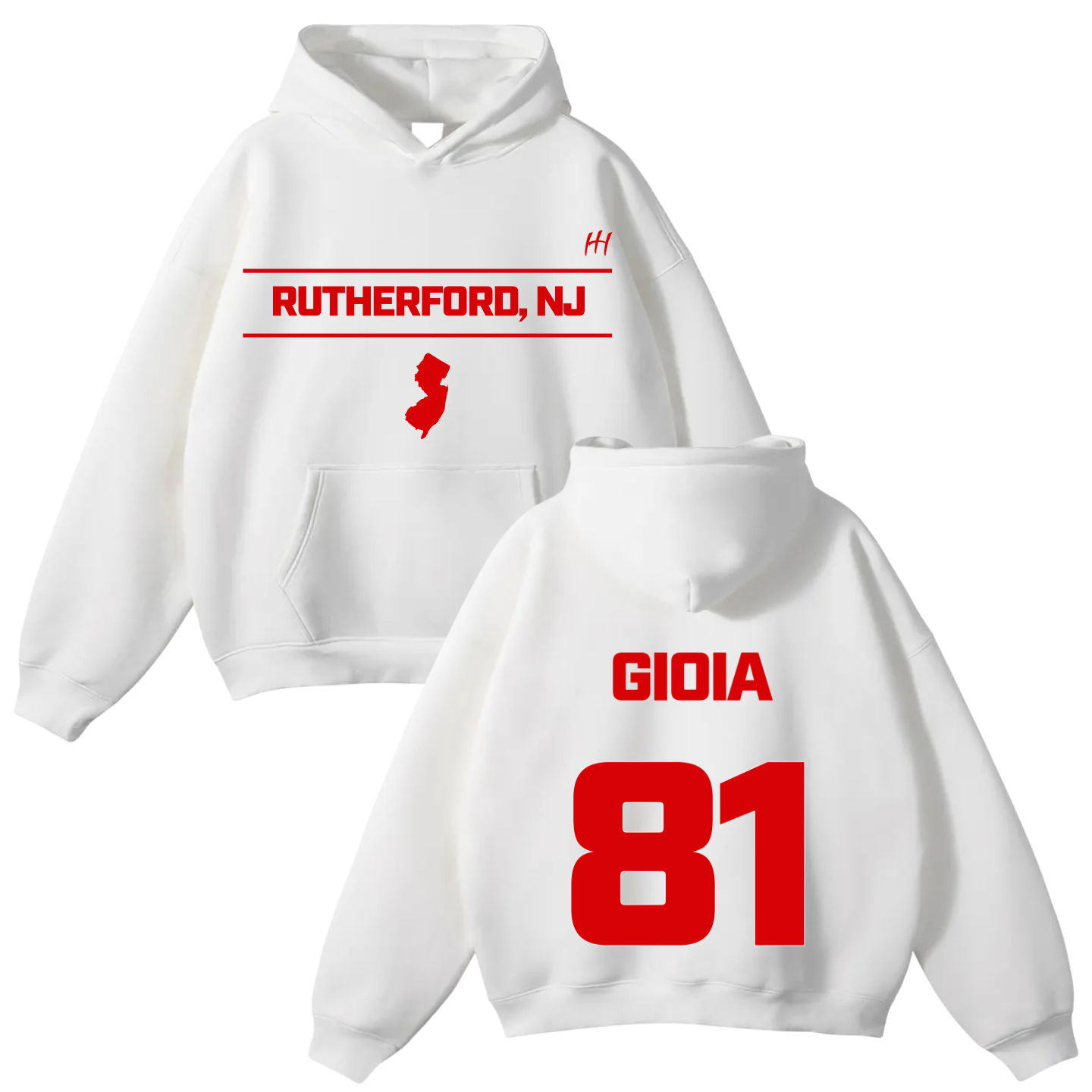 Chris Gioia Oversize Fleeced Hoodie