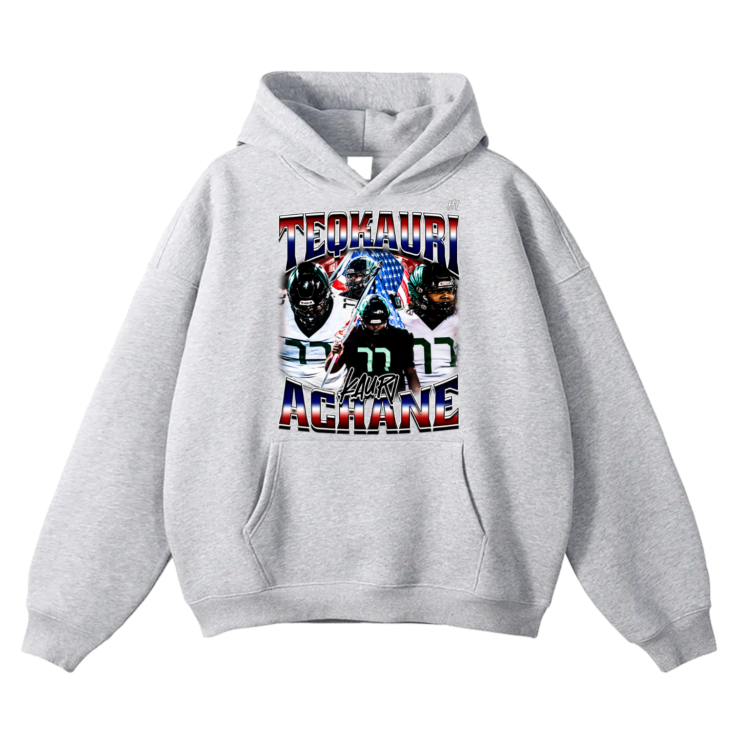 Teqkauri Achane Oversize Fleeced Hoodie