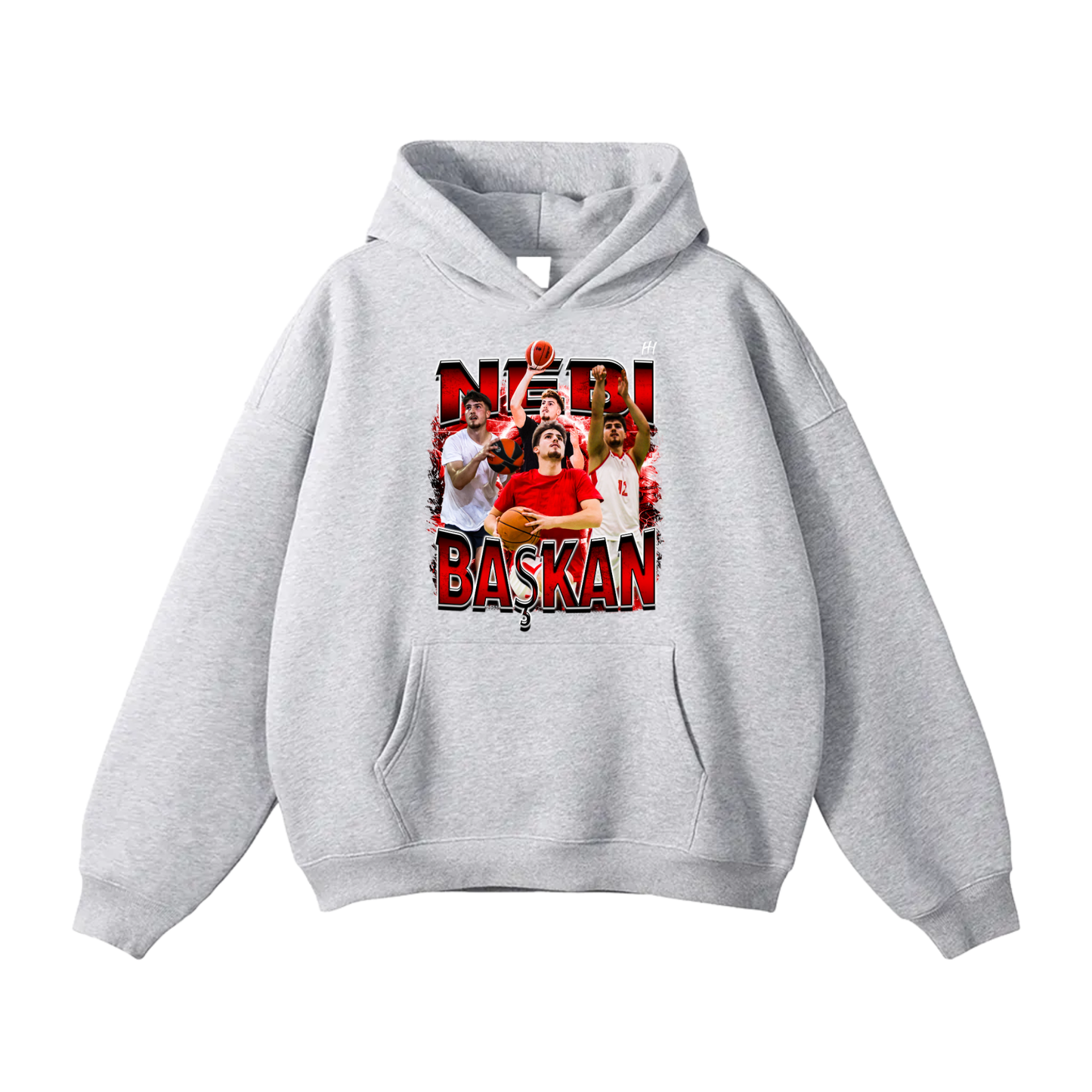 Nebi Başkan Oversize Fleeced Hoodie