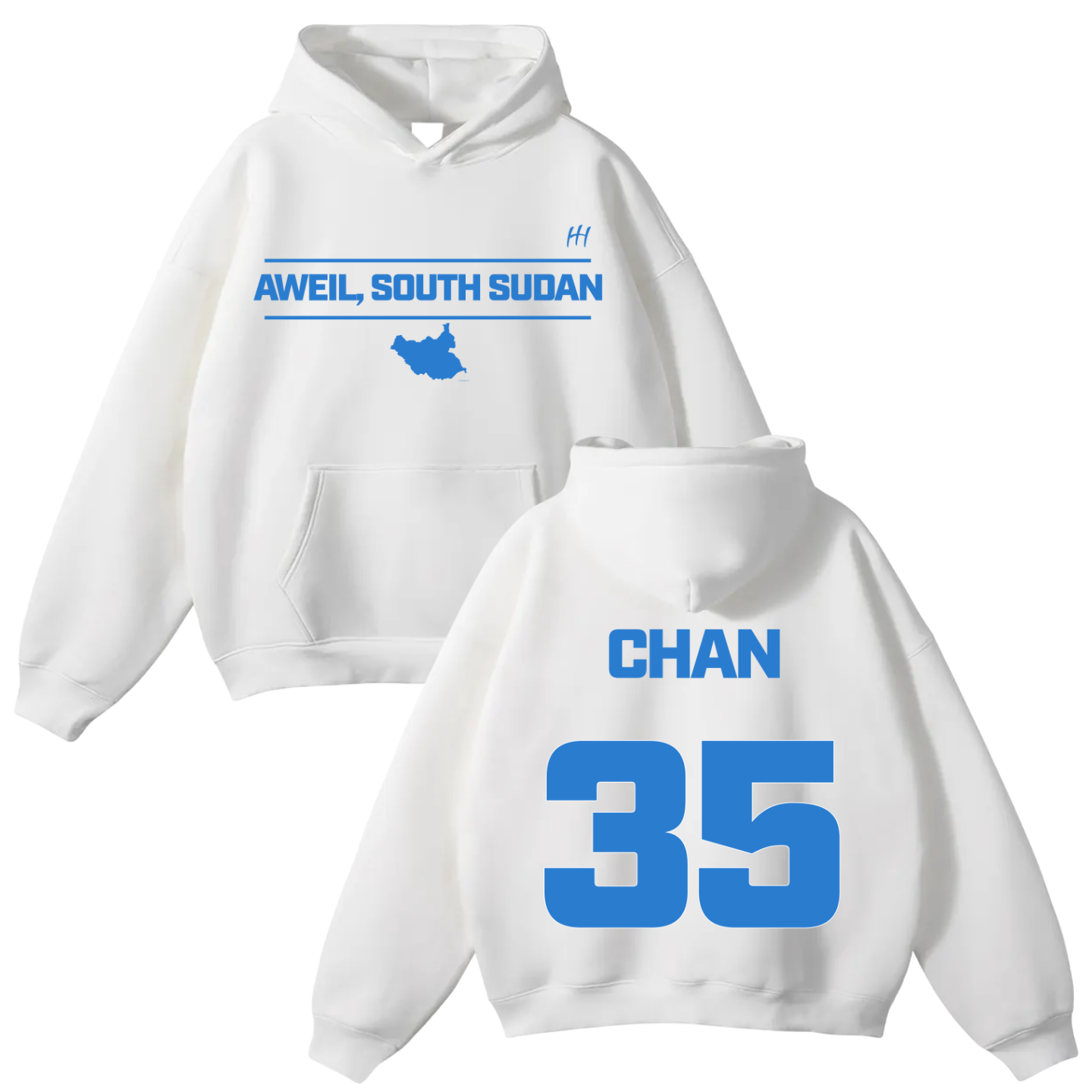 Akok Chan Oversize Fleeced Hoodie
