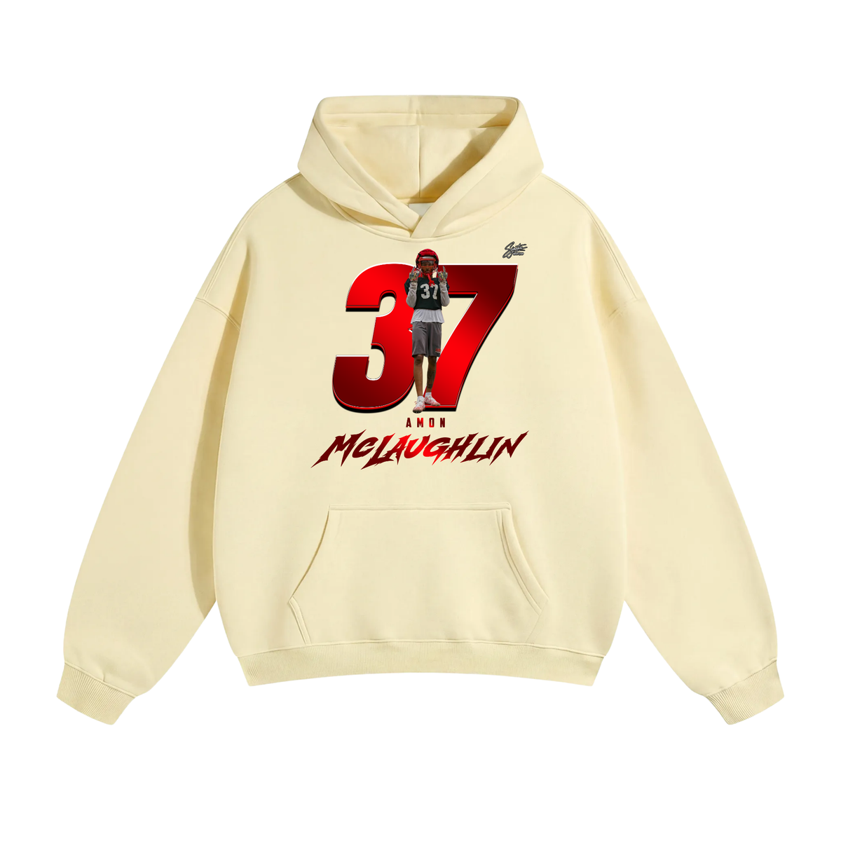 Amon McLaughlin Oversize Fleeced Hoodie