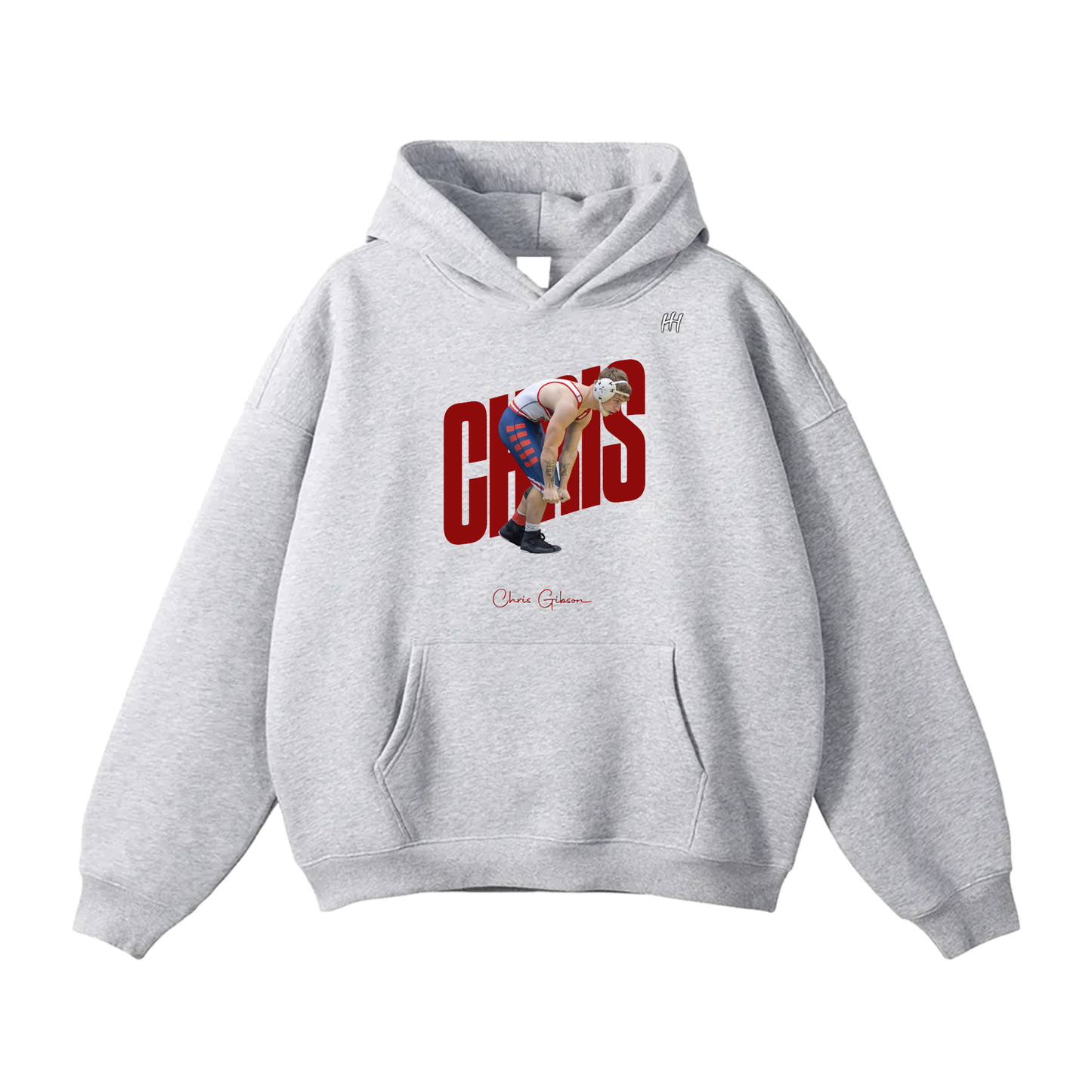 Chris Gibson Oversize Fleeced Hoodie