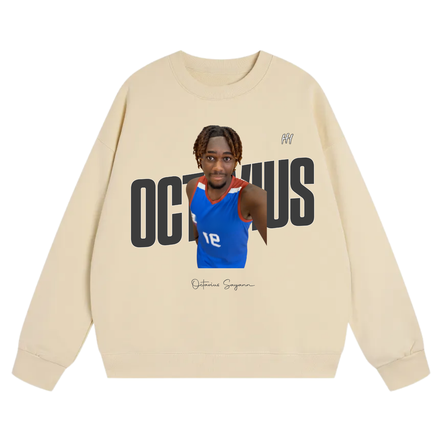 Octavius Sayann Heavyweight Crewneck Sweatshirt