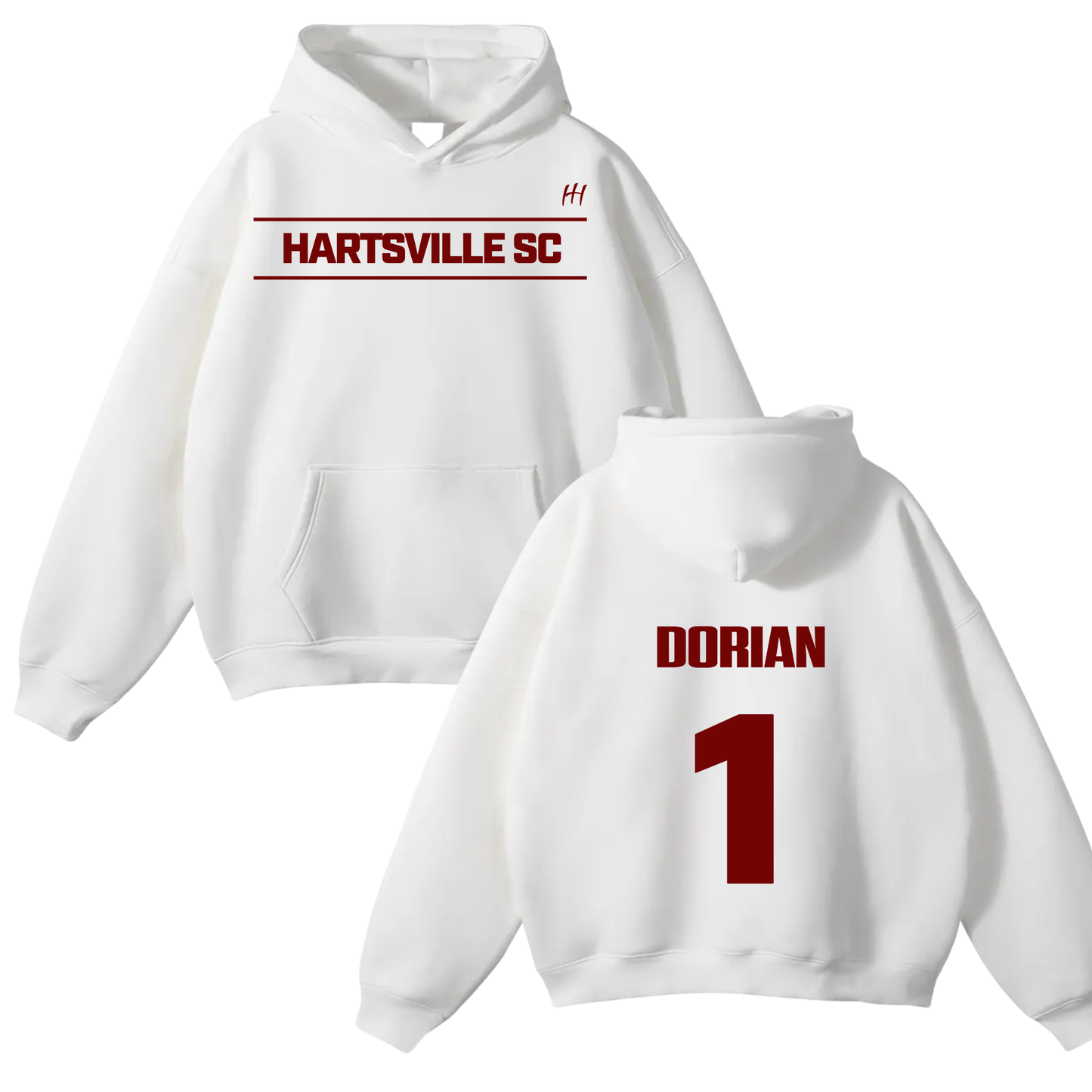 Dorian Gauge Mason Oversize Fleeced Hoodie