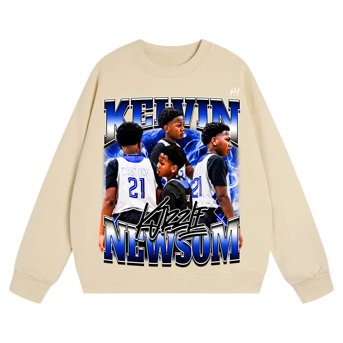 Kelvin Newsom Heavyweight Crewneck Sweatshirt
