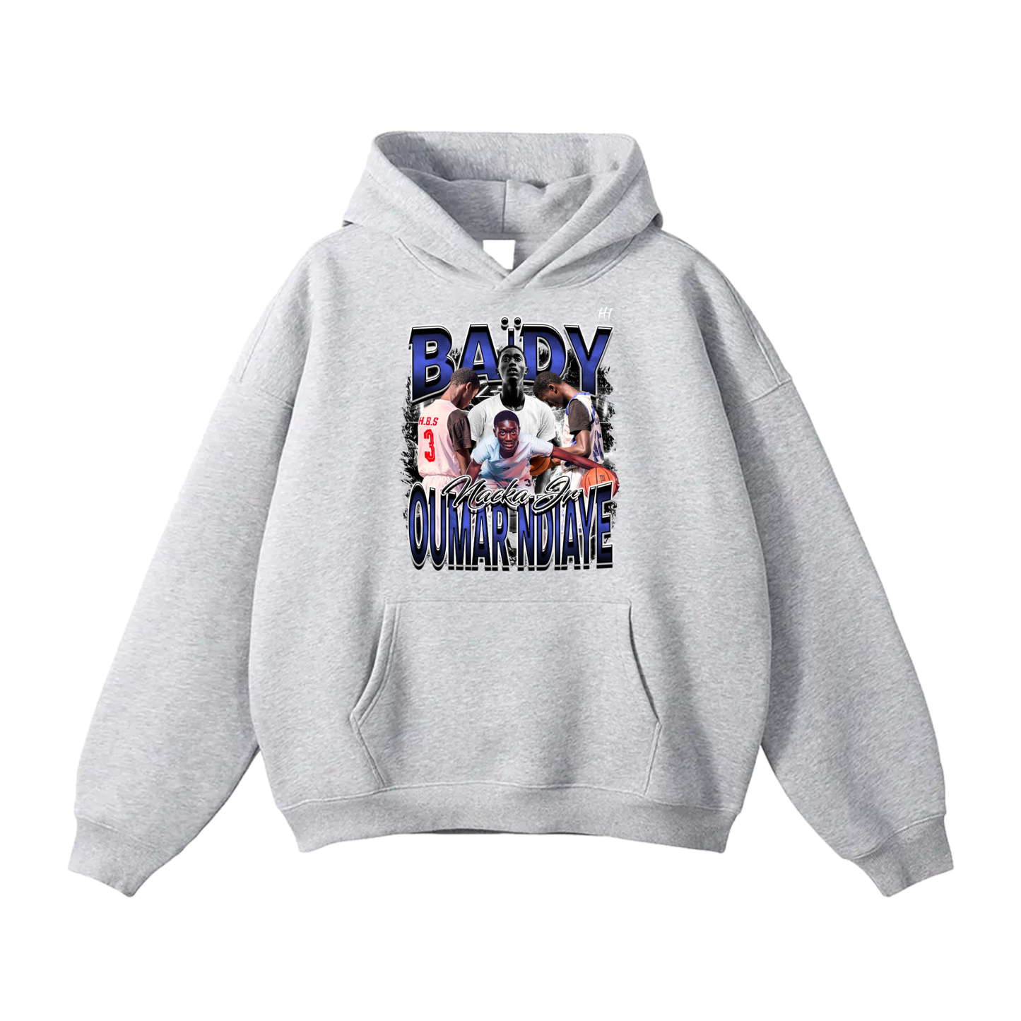 Baïdy Oumar Ndiaye Oversize Fleeced Hoodie