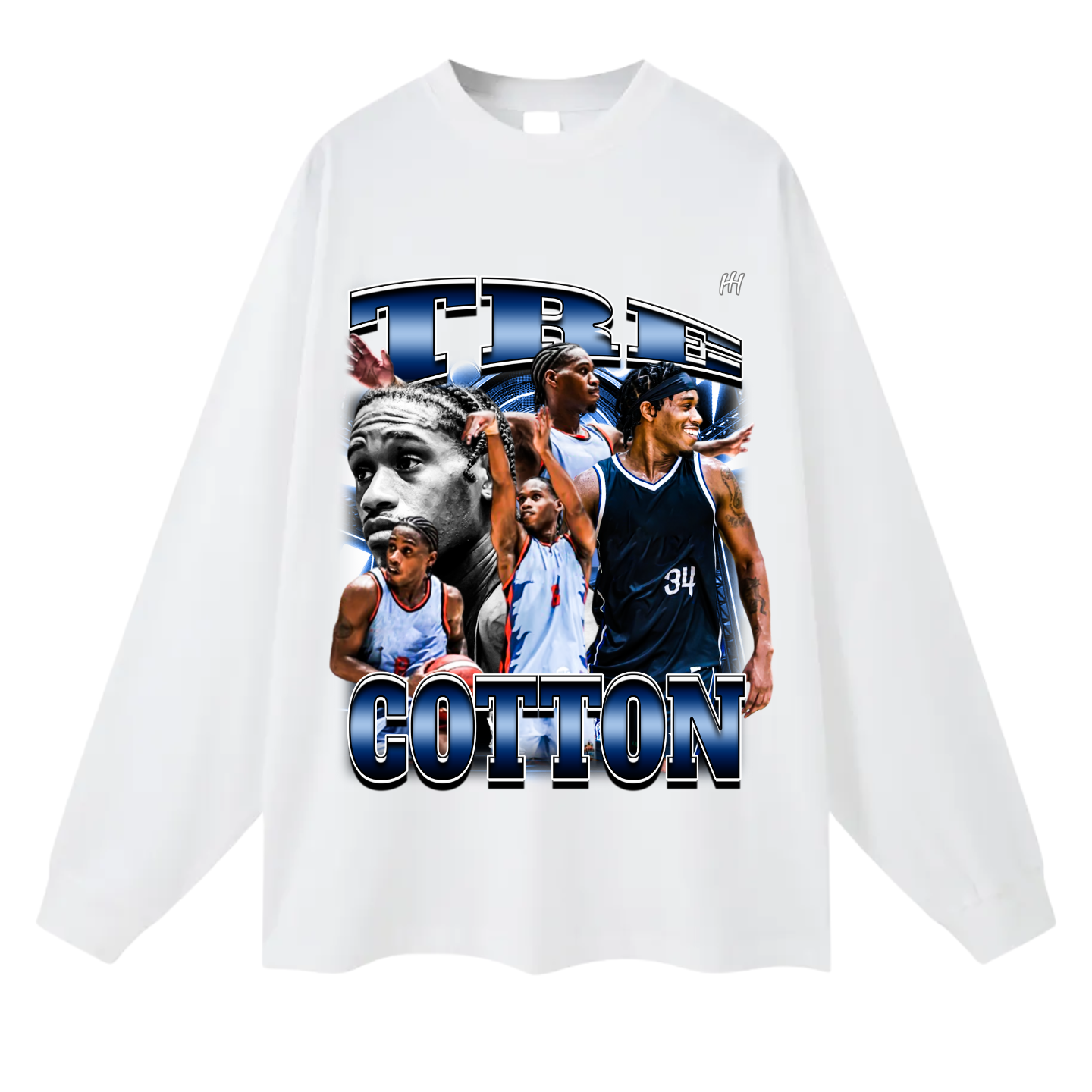 Tre Cotton Long Sleeve Tee